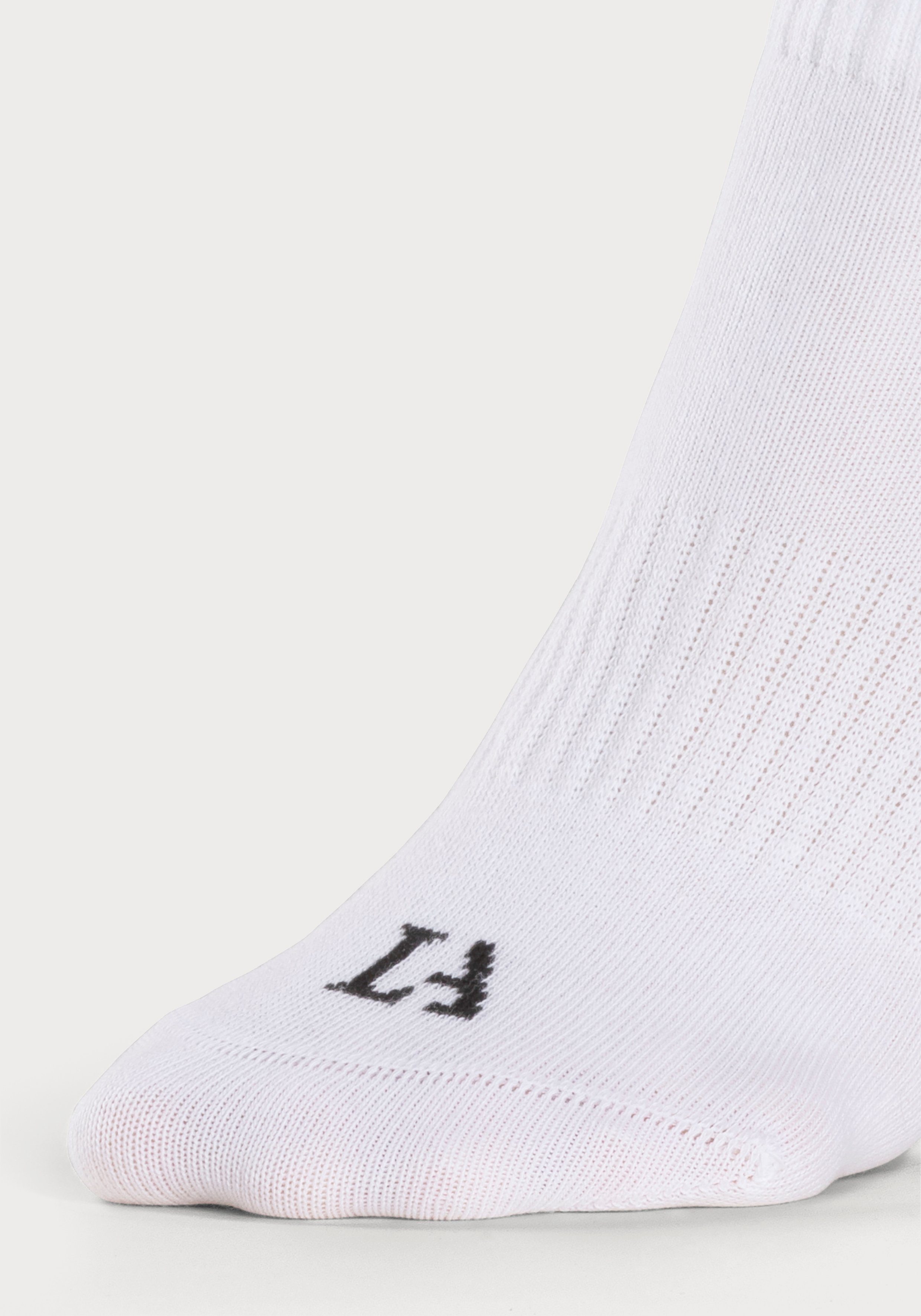 active by Lascana Sneakersokken met ingebreid merklogo (set, 6 paar)