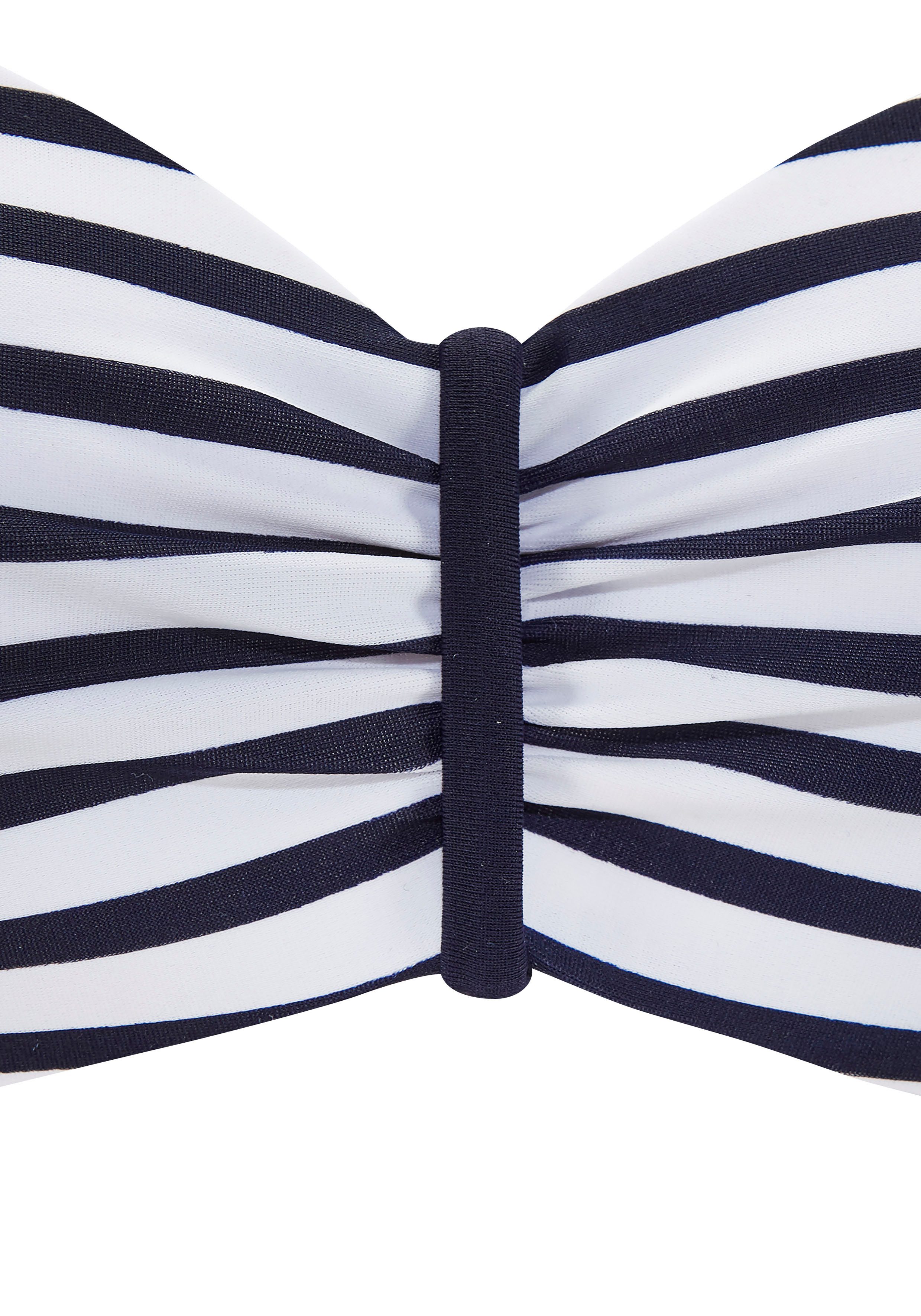 Venice Beach Bandeau-bikinitop Summer In streepdesign