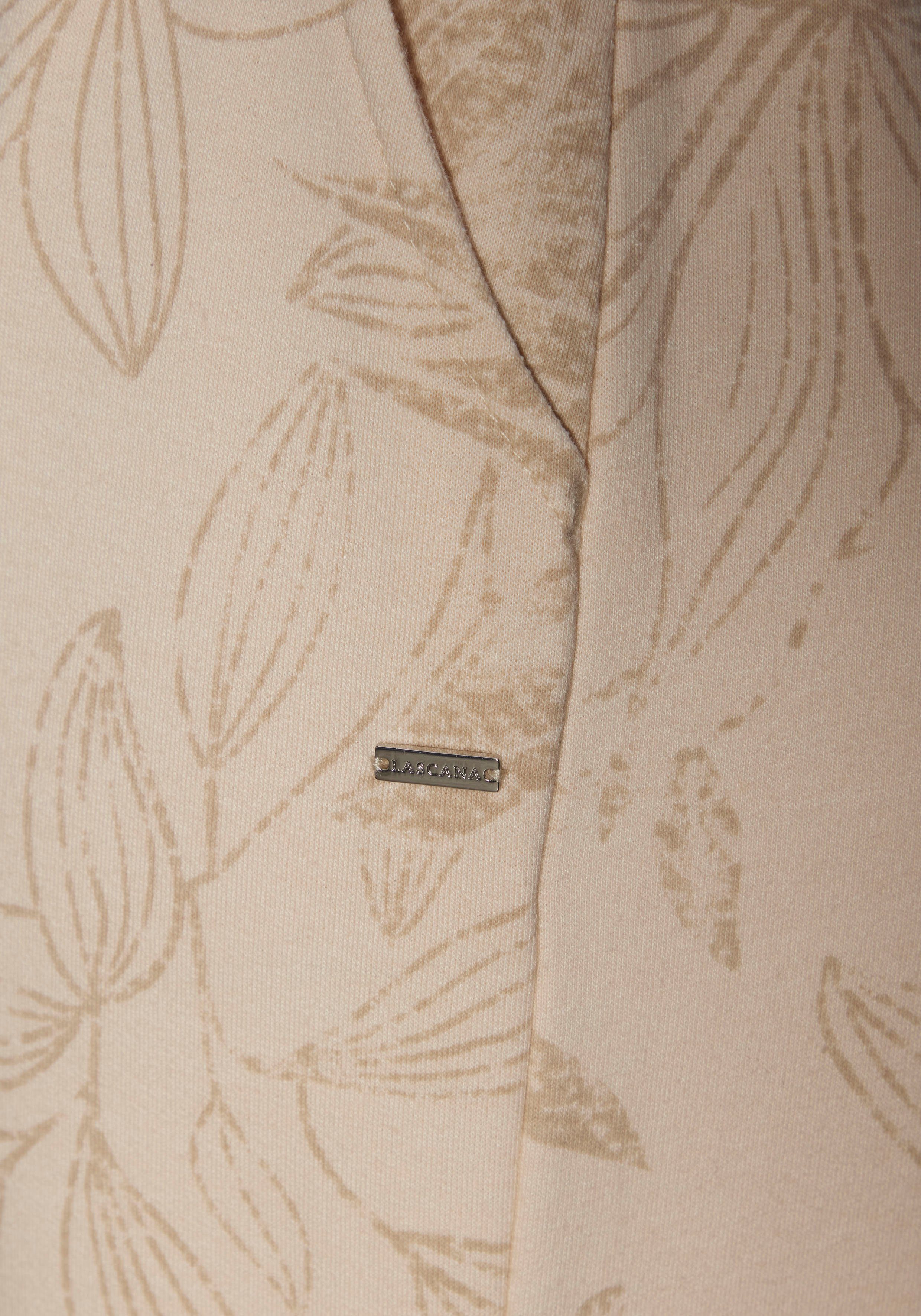 Lascana Loungebroek met bloemen alloverprint, loungepak