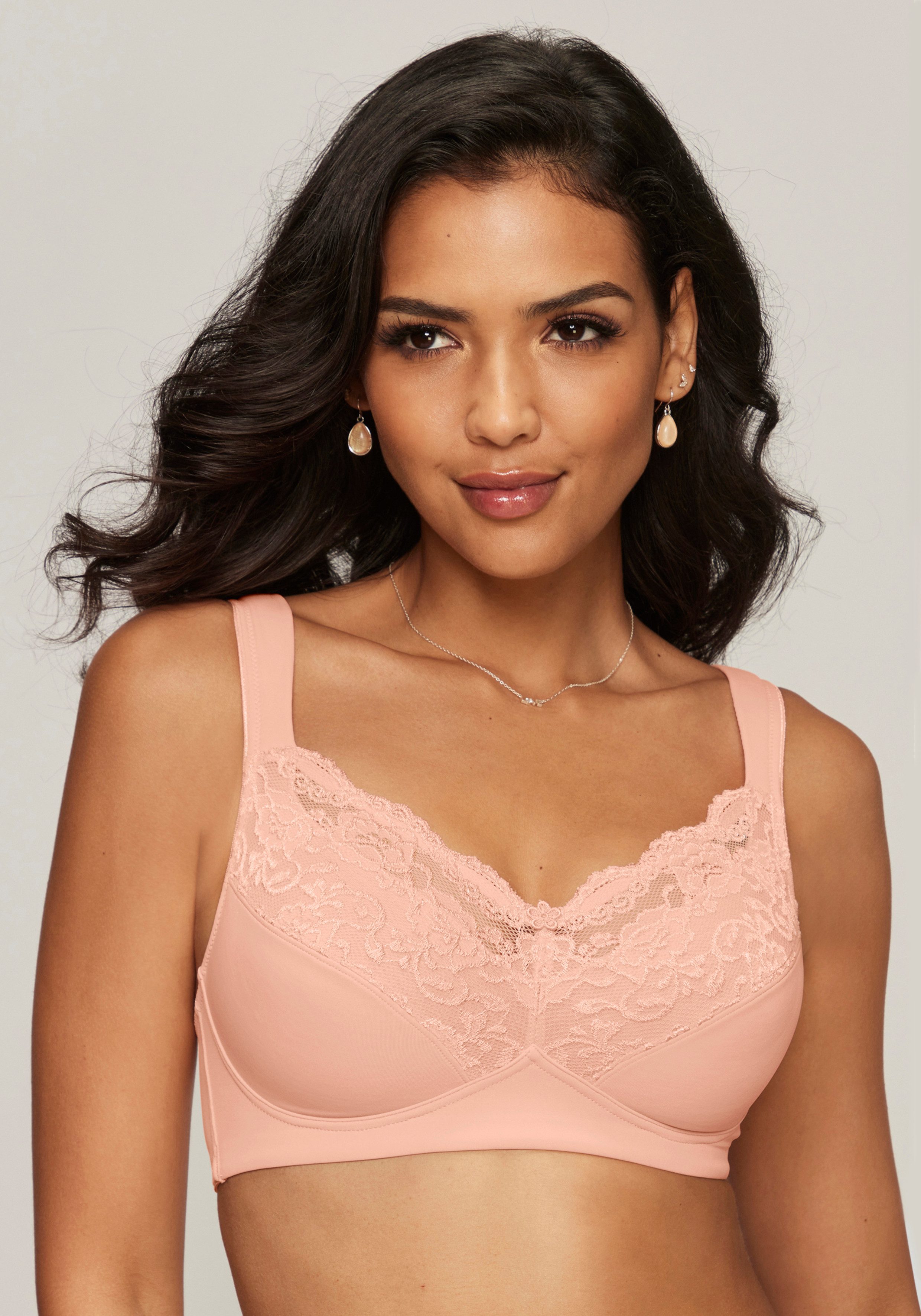 Petite fleur Soft-bh zonder beugels met comfortabele schouderbandjes (Set van 2)