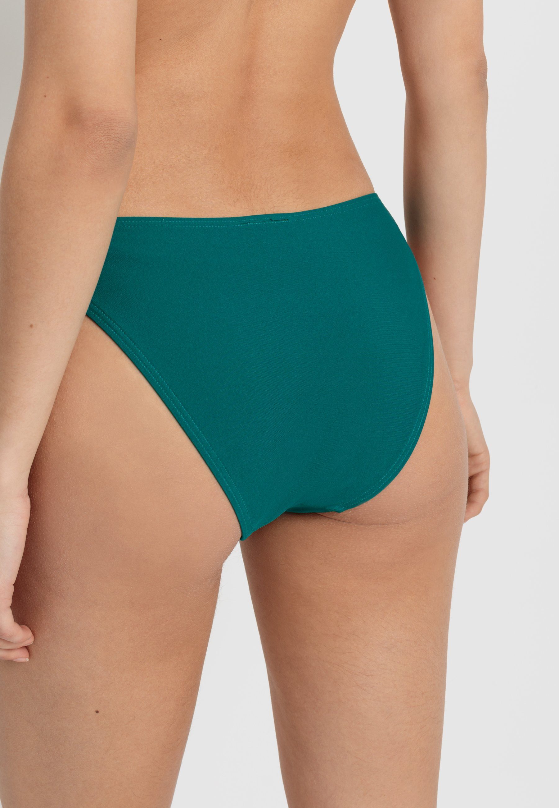 LSCN by LASCANA Bikinibroekje GINA met v-band bikini broekjes maat 40 blauw
