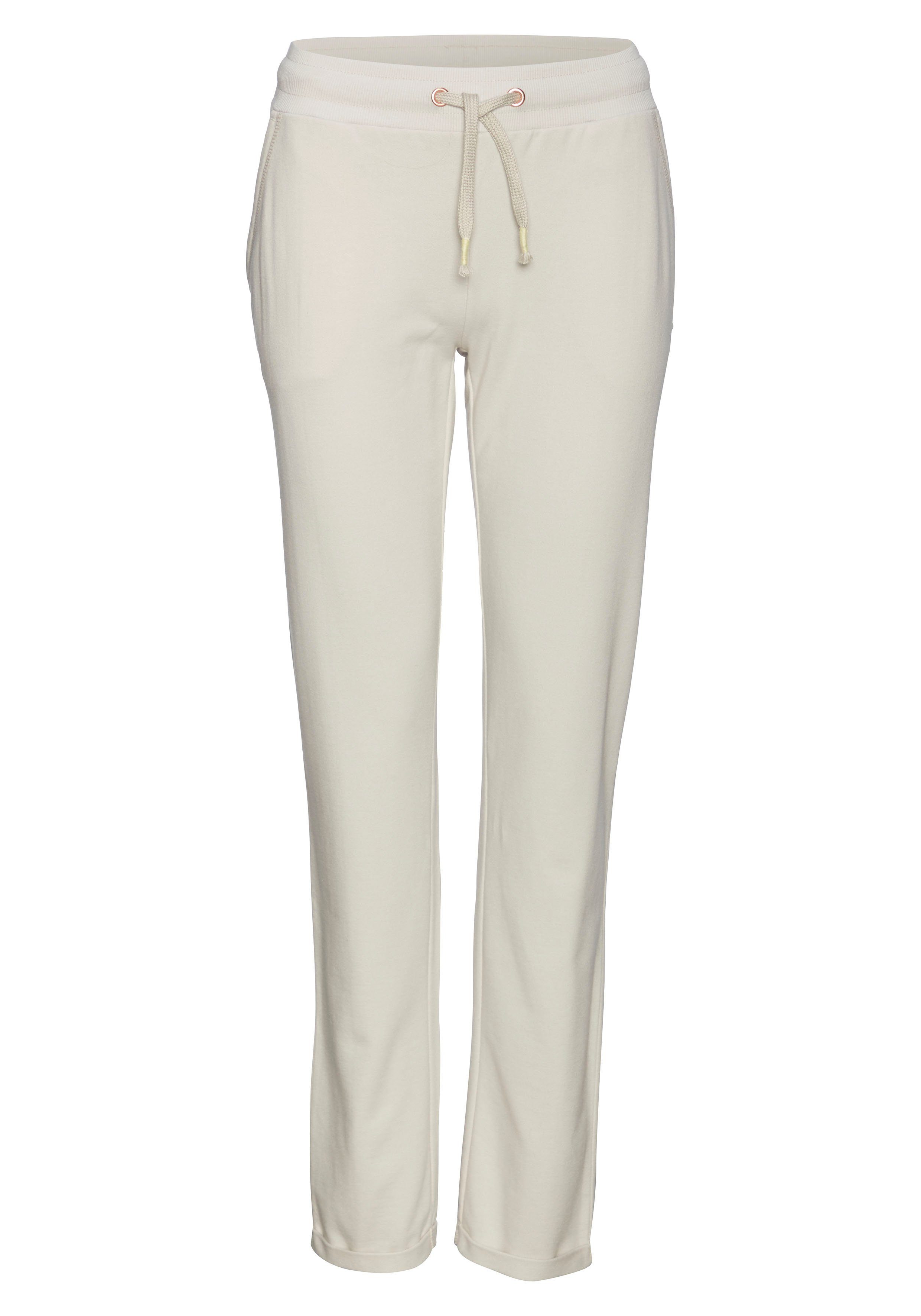 Lascana Sweatbroek met zijzakken, loungepak