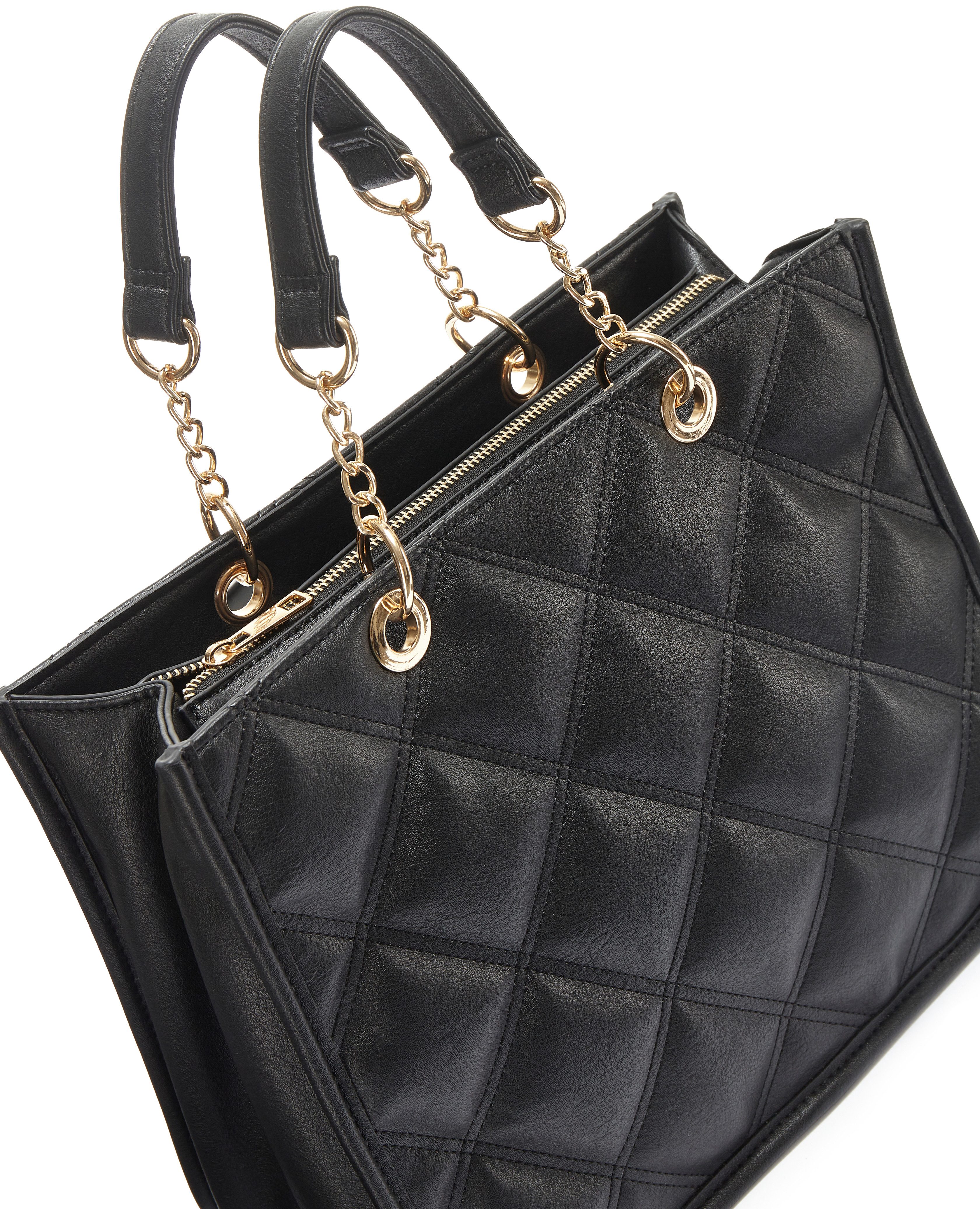 Vivance Handtas Tas met stiksels, schoudertas, minibag vegan