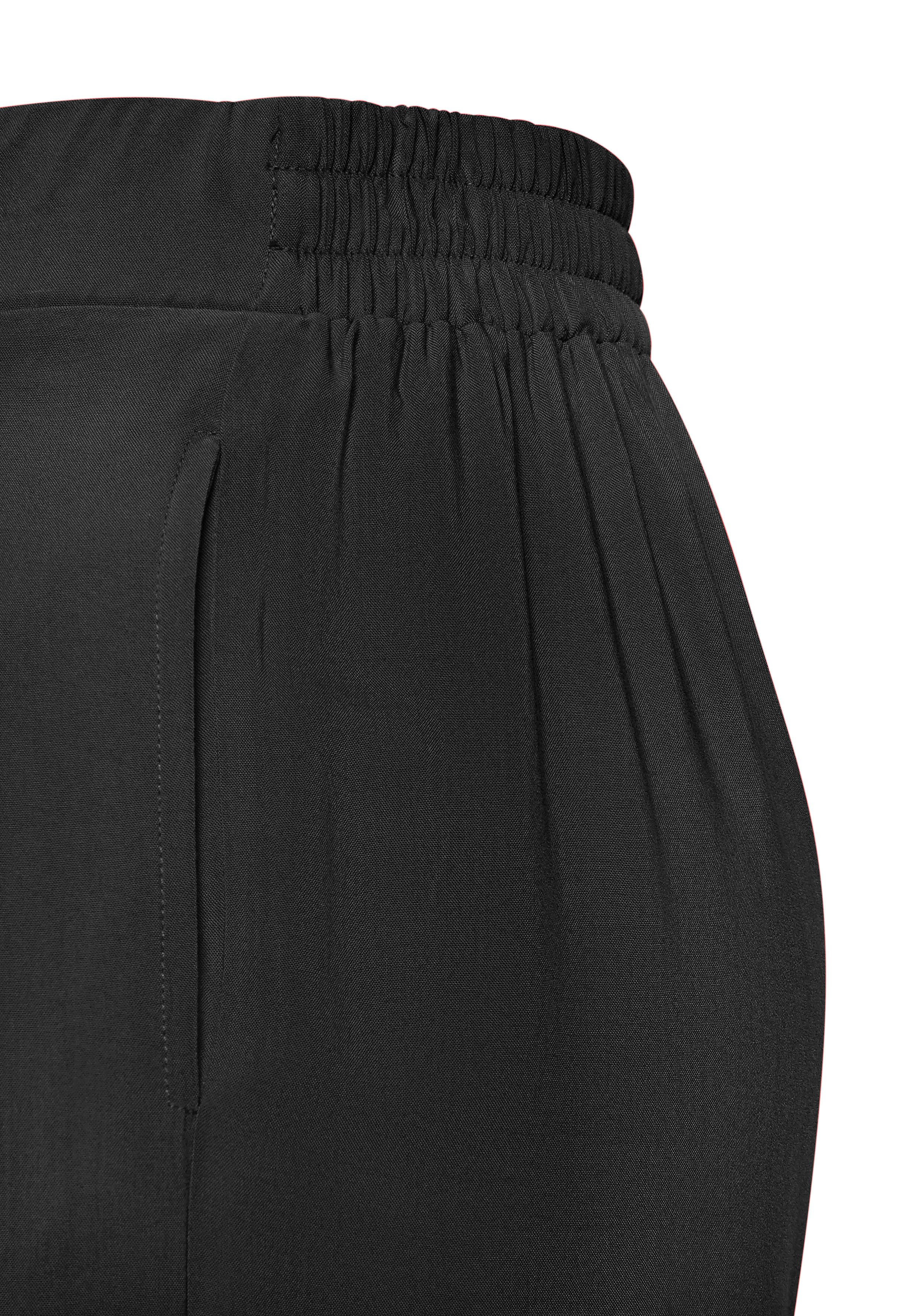 Buffalo Palazzobroek met zijnaadzakken, lichte zomerbroek, wide-leg