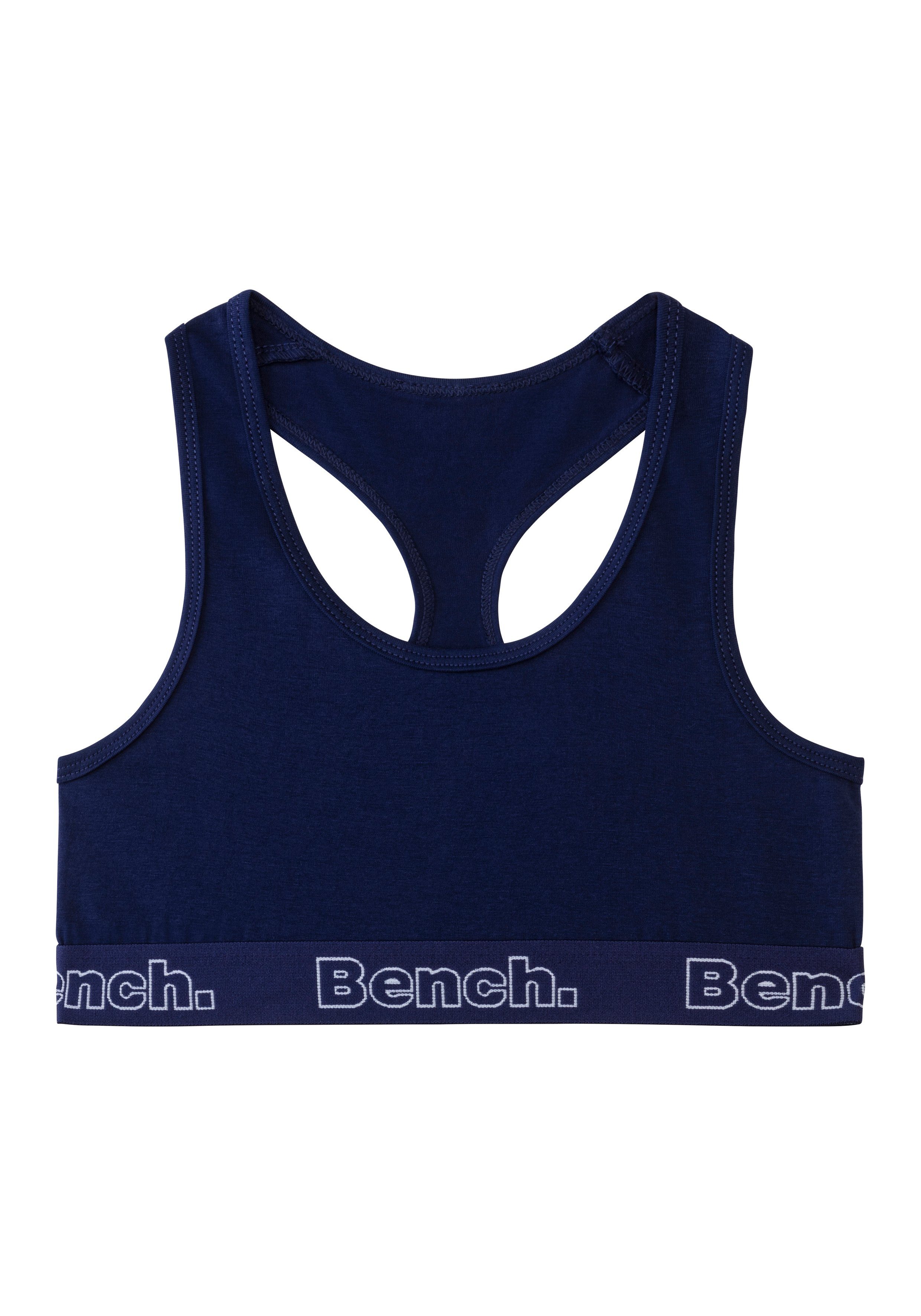 Bench. Bustier met contrasterende boord en racerback (set, 3-delig)