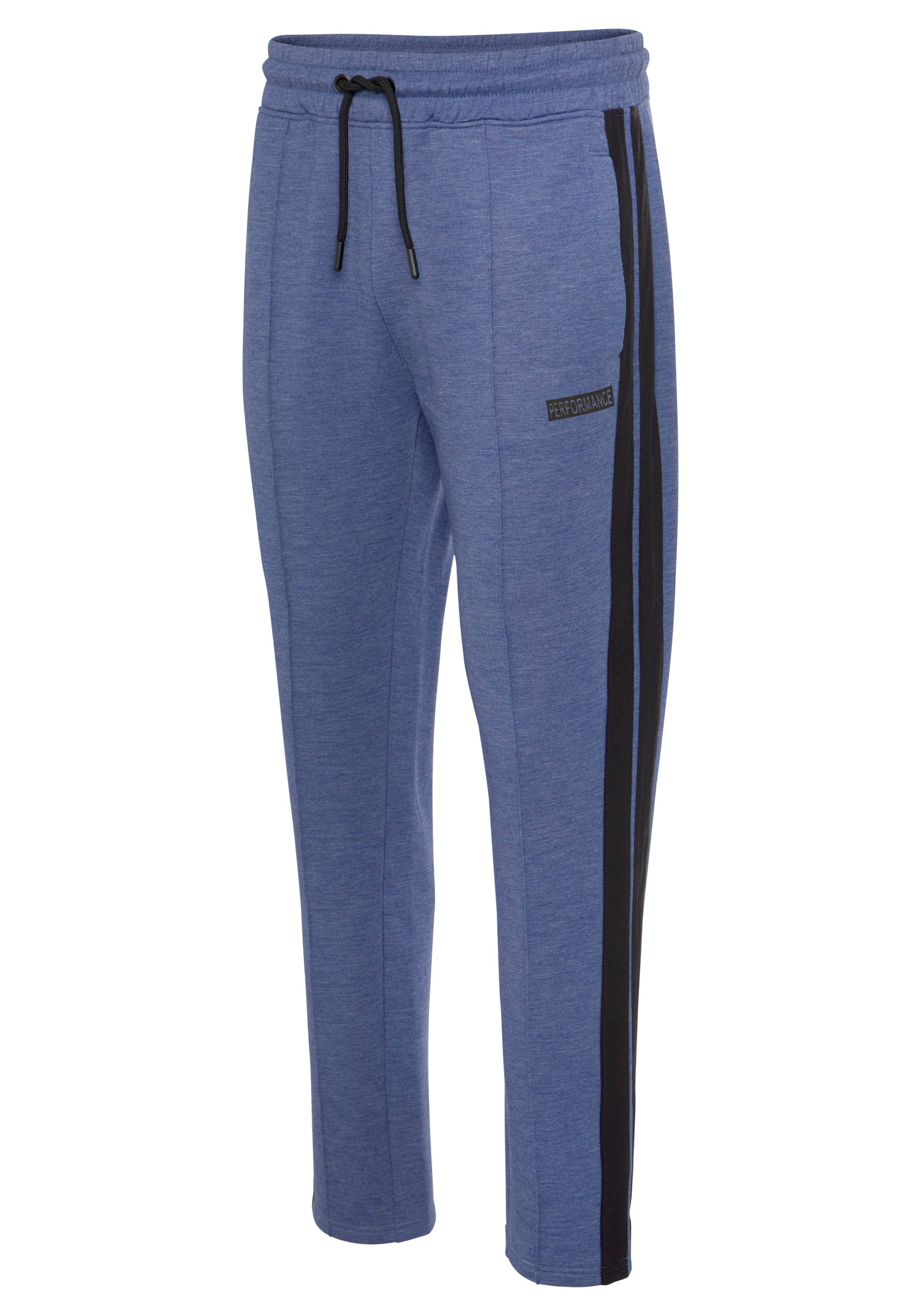 AUTHENTIC LE JOGGER Homewearbroek Sportbroek met strepen opzij