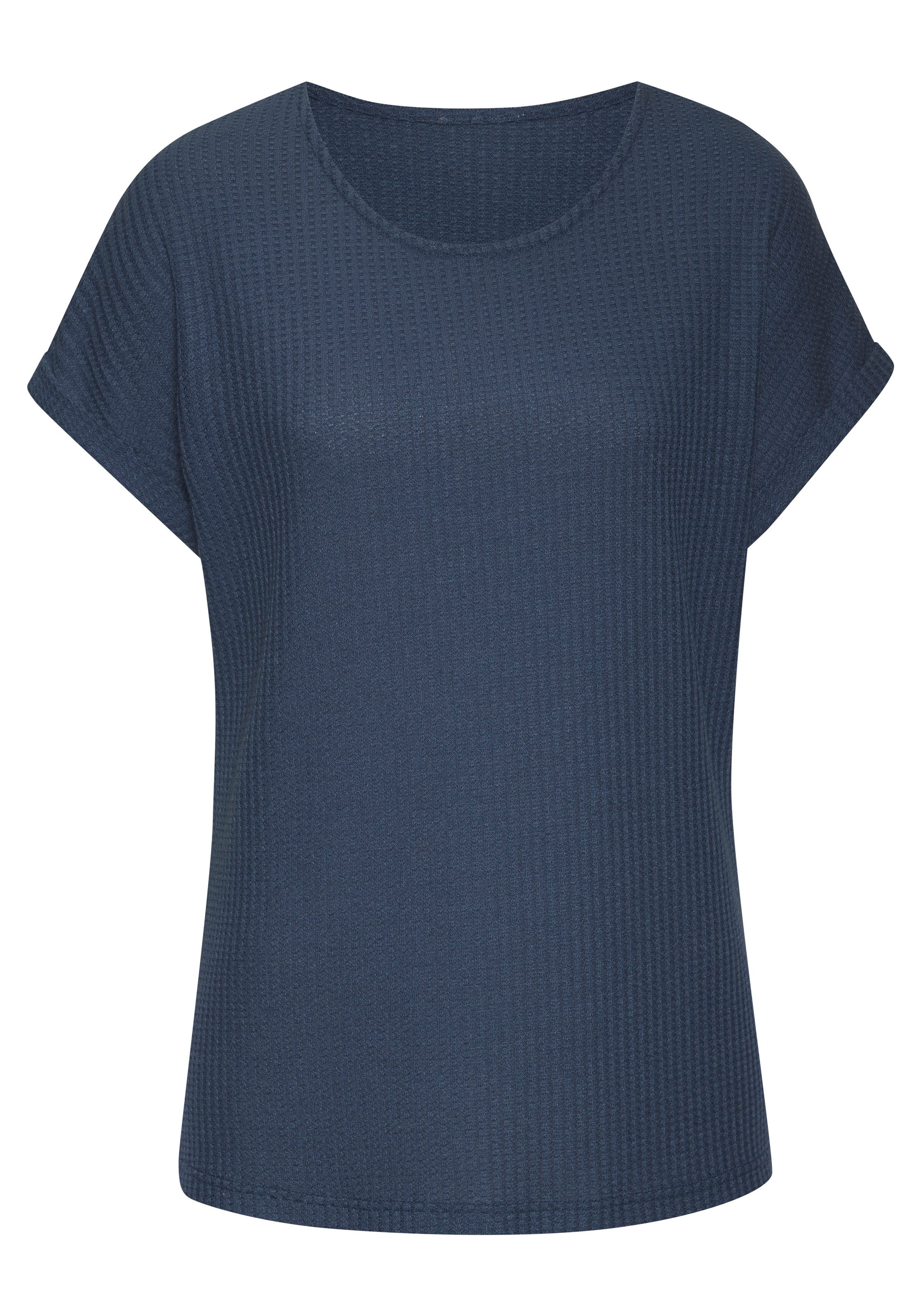 Vivance Shirt met korte mouwen Van zachte piquékwaliteit