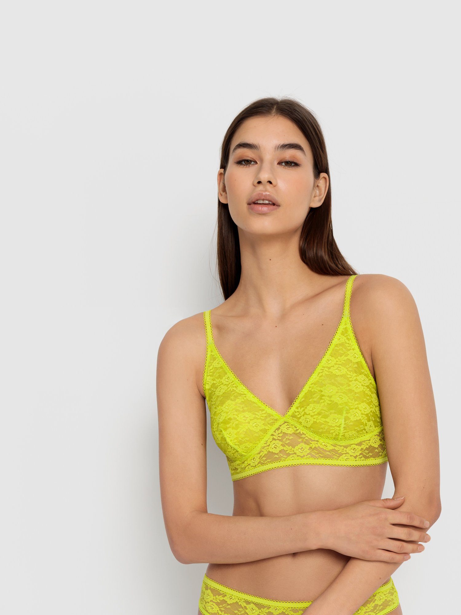 LSCN by LASCANA Bralette van zachte kant (1-delig)