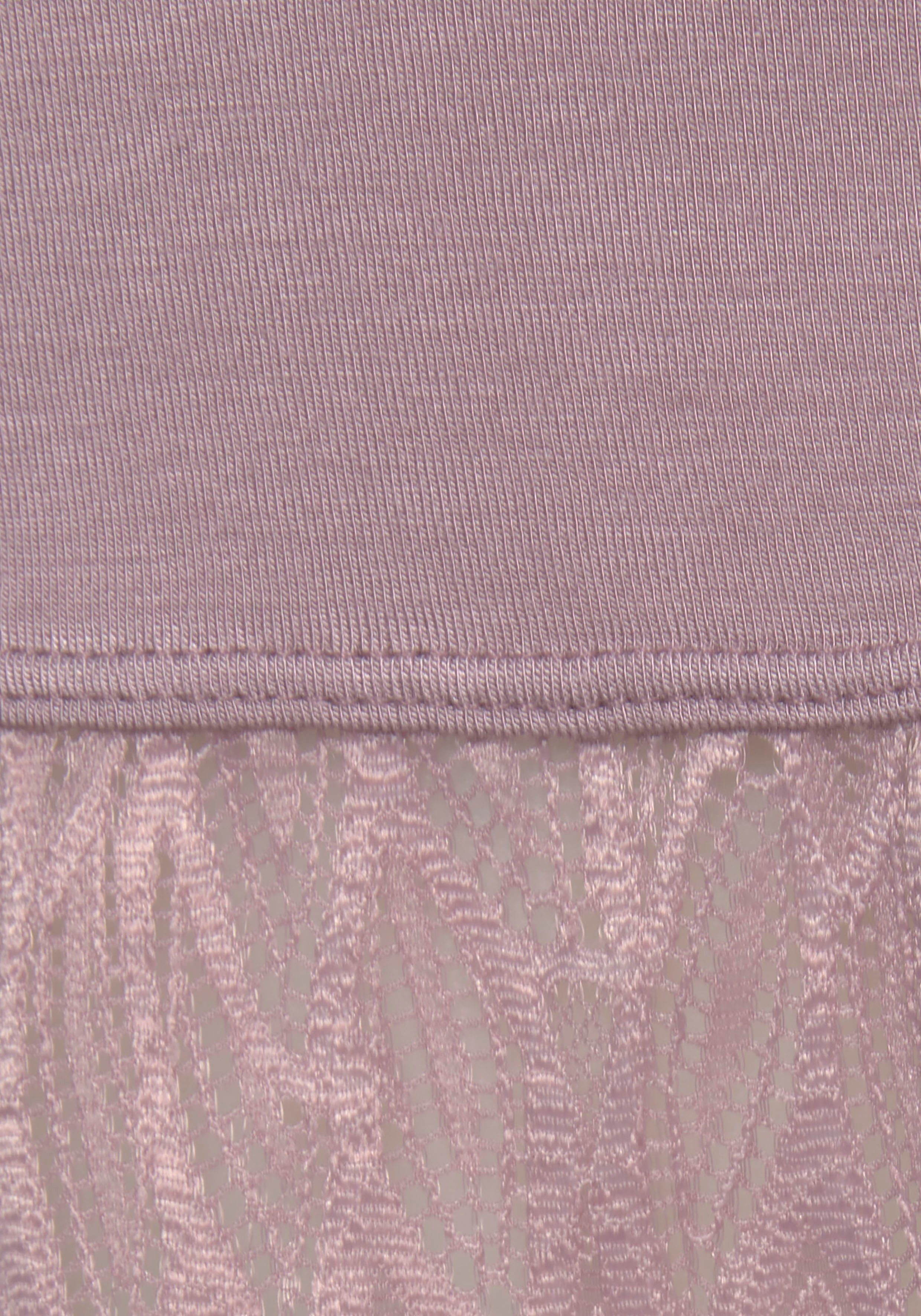 Lascana Pyjamashort met kanten details