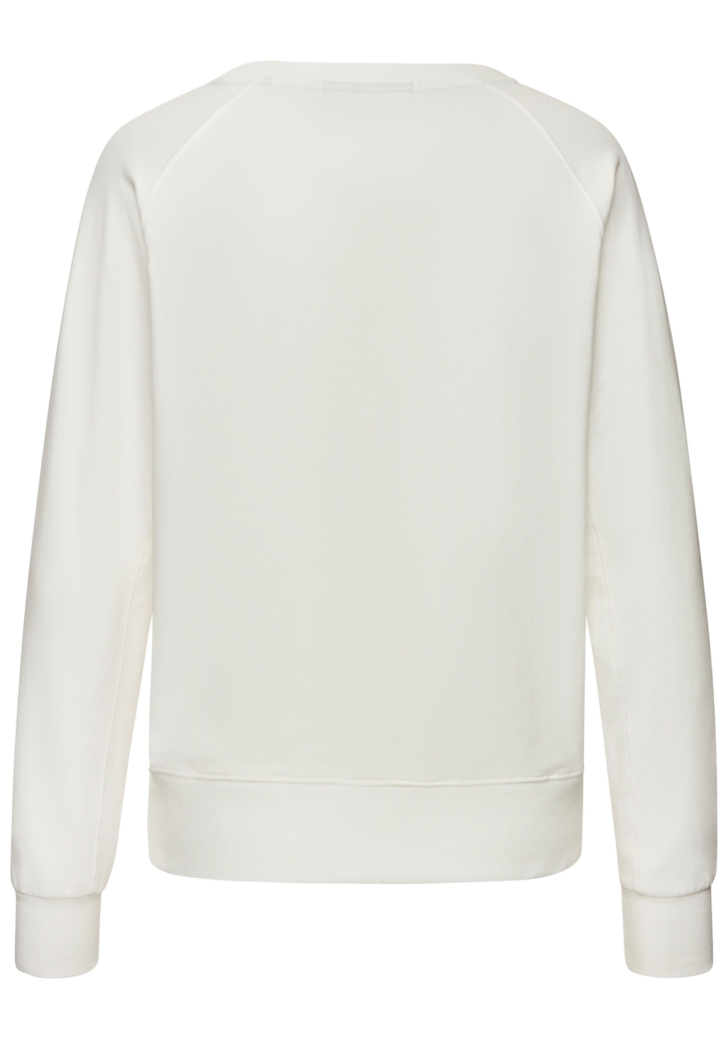 Elbsand Sweatshirt met frontprint, ronde hals, printpullover, casual-sportief