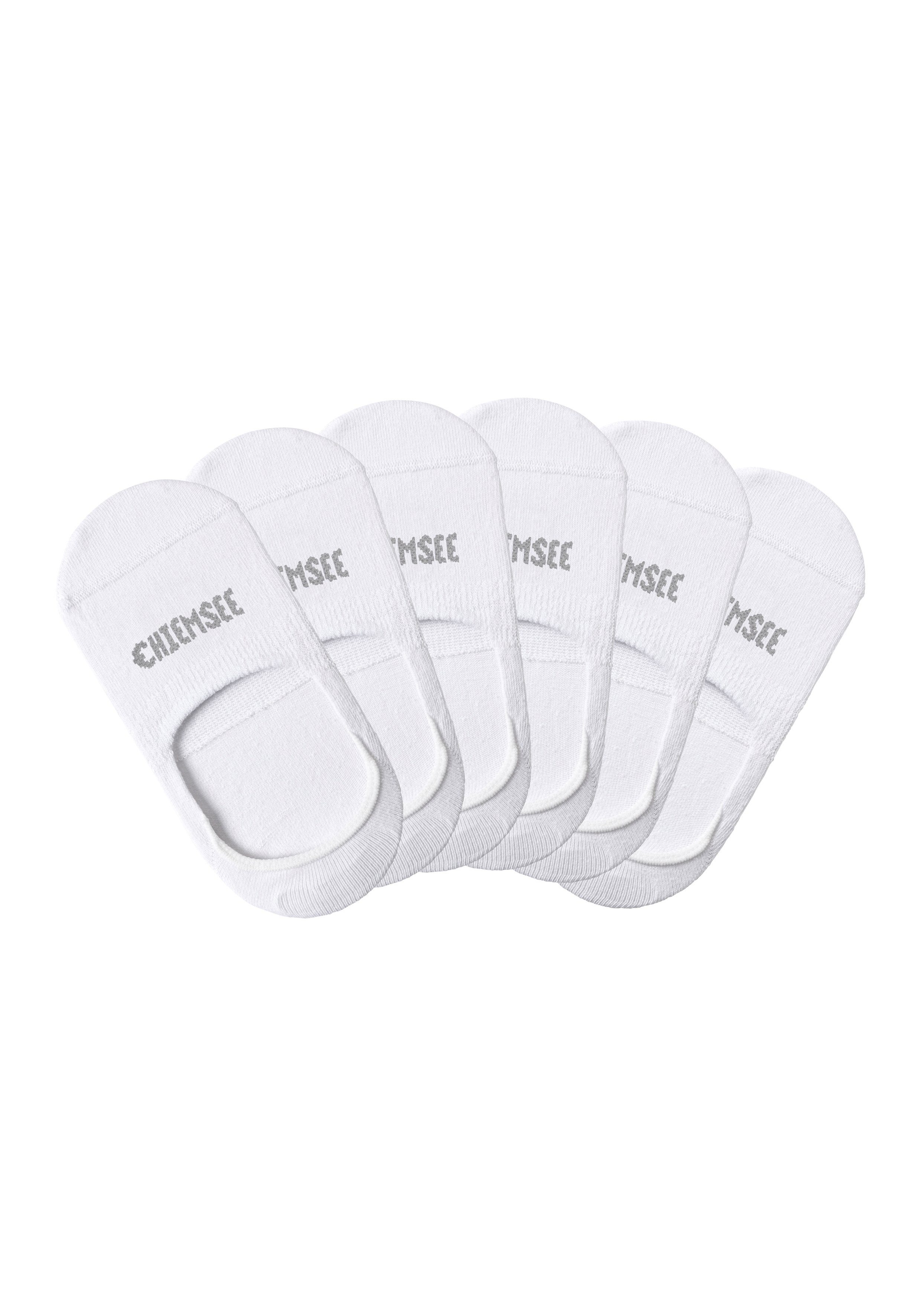 Chiemsee Enkelsokken met gebreid merknamen (set, 6 paar)