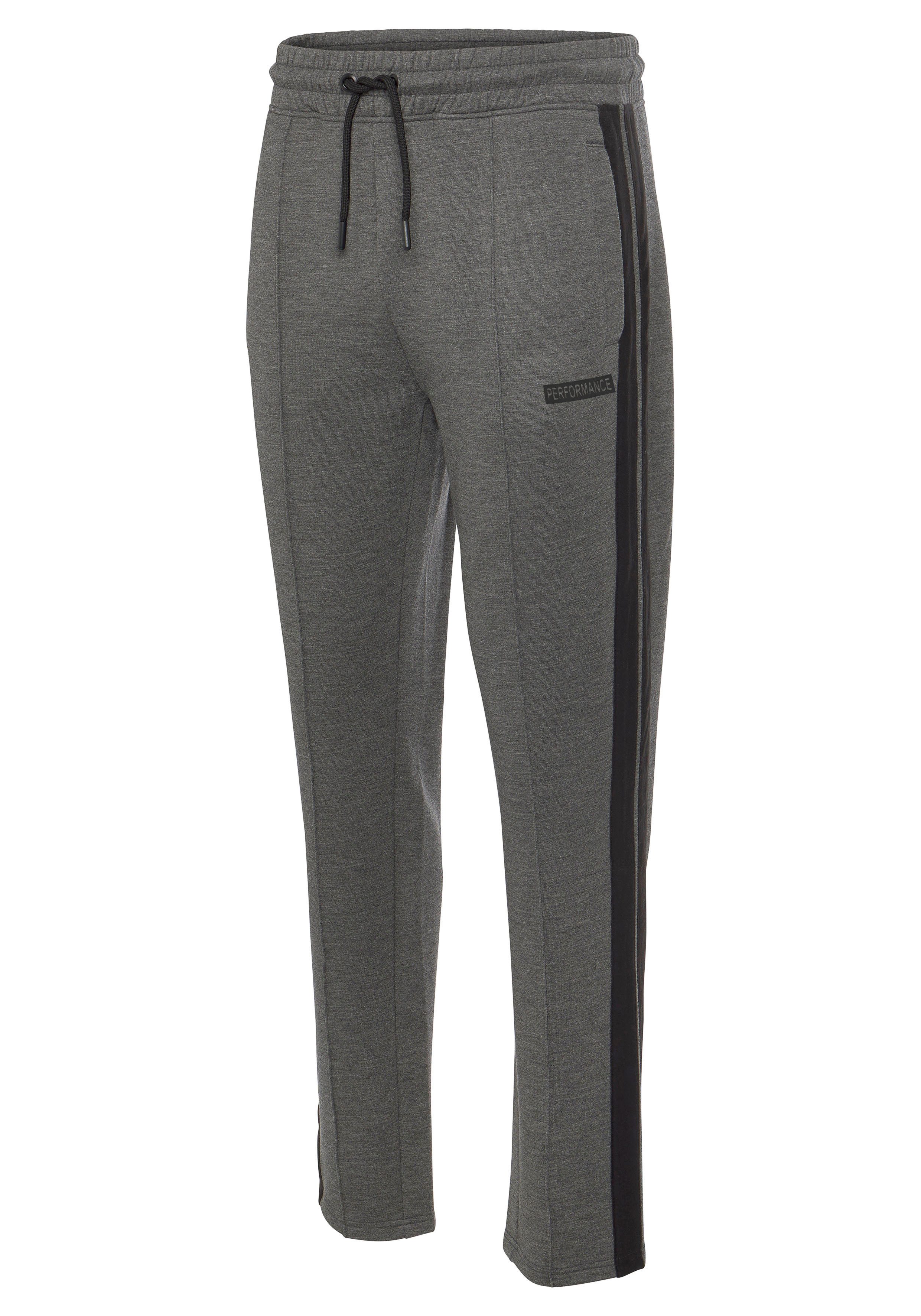 AUTHENTIC LE JOGGER Homewearbroek Sportbroek met strepen opzij