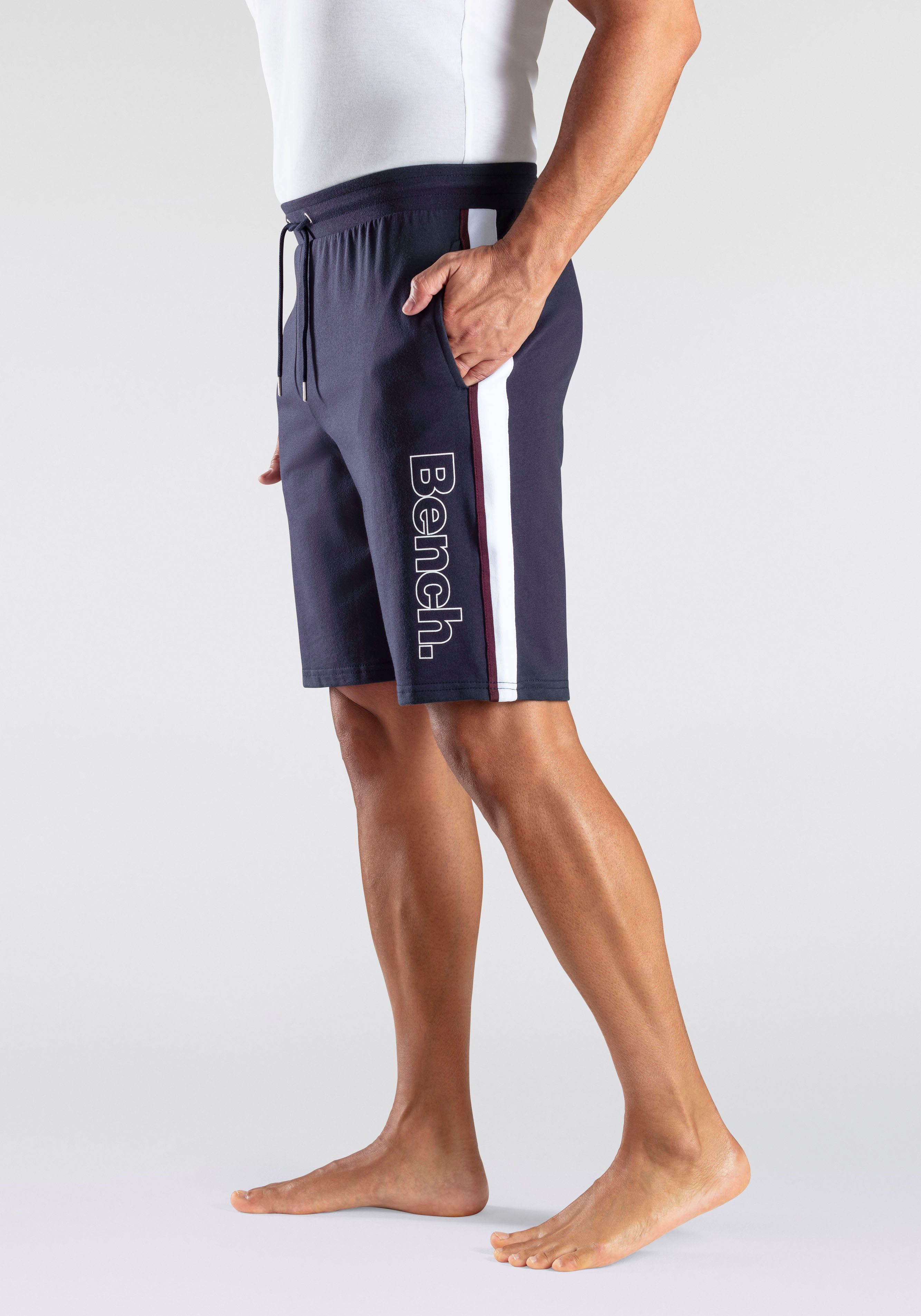 Bench. Loungewear Sweatshort met zakken opzij