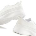 lascana sneakers van modieus textielmateriaal en vederlichte zool wit