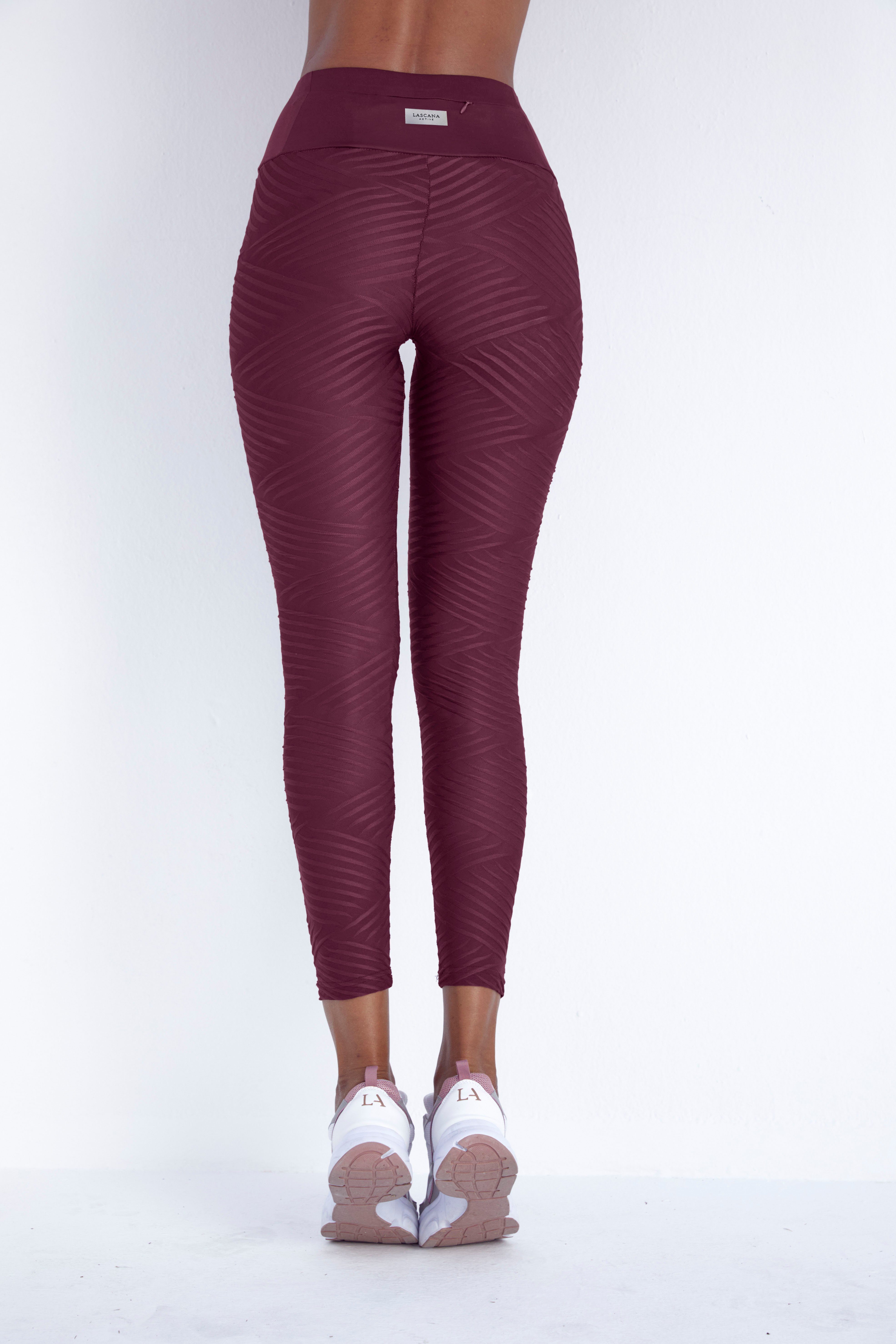 active by Lascana Legging -Sportleggings Sportleggings met 3D-structuur