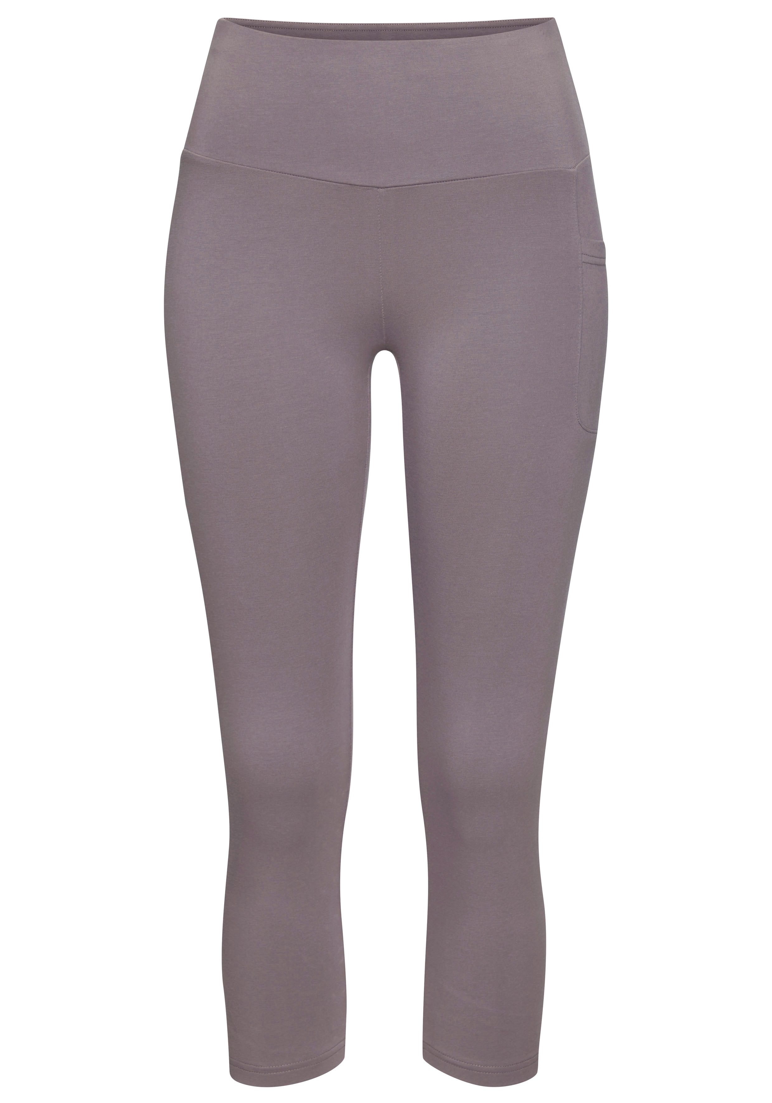 active by Lascana 3/4 legging met telefoontas, loungewear