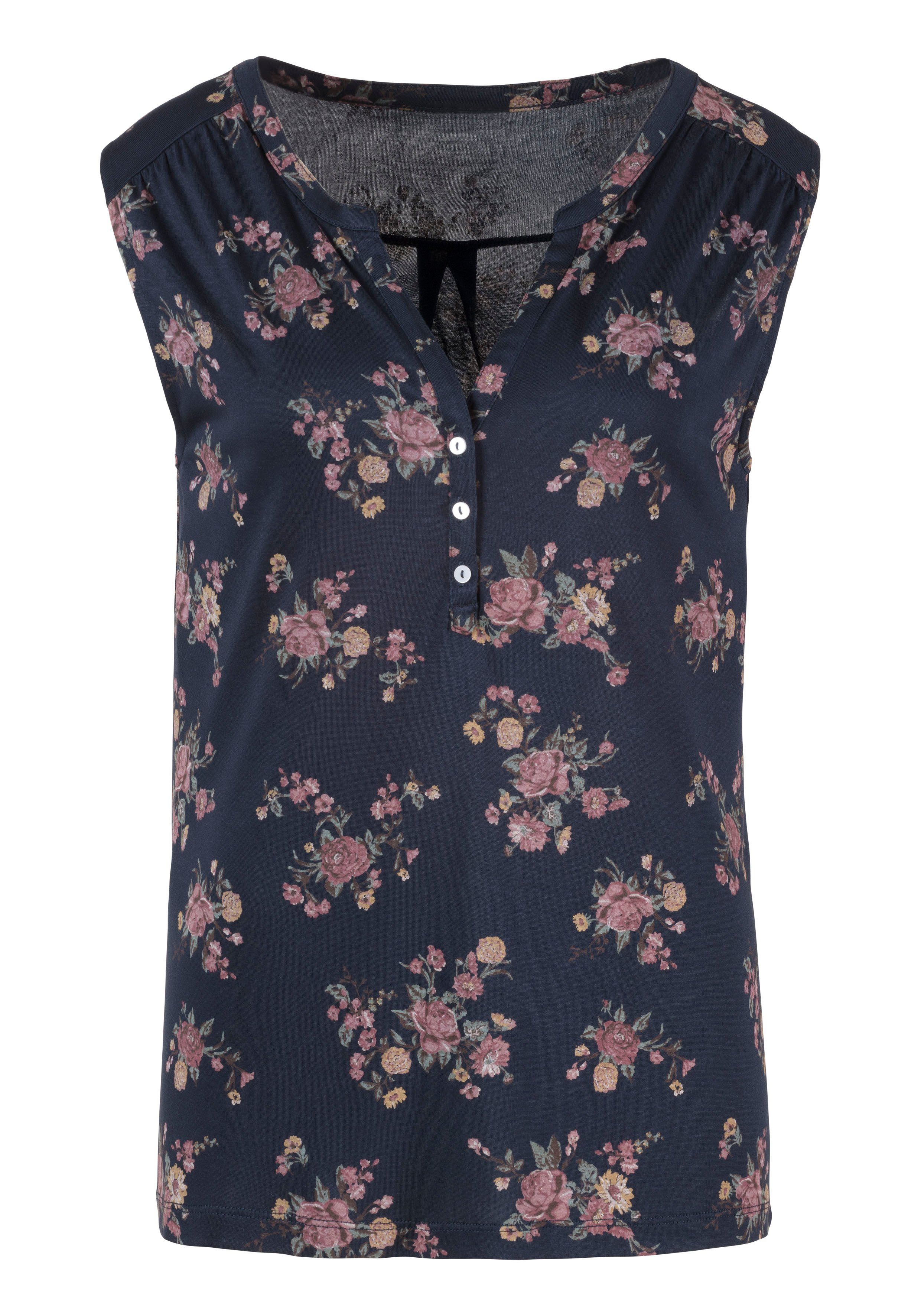 Lascana Shirttop in modieuze blouse-look (2-delig, Set van 2)