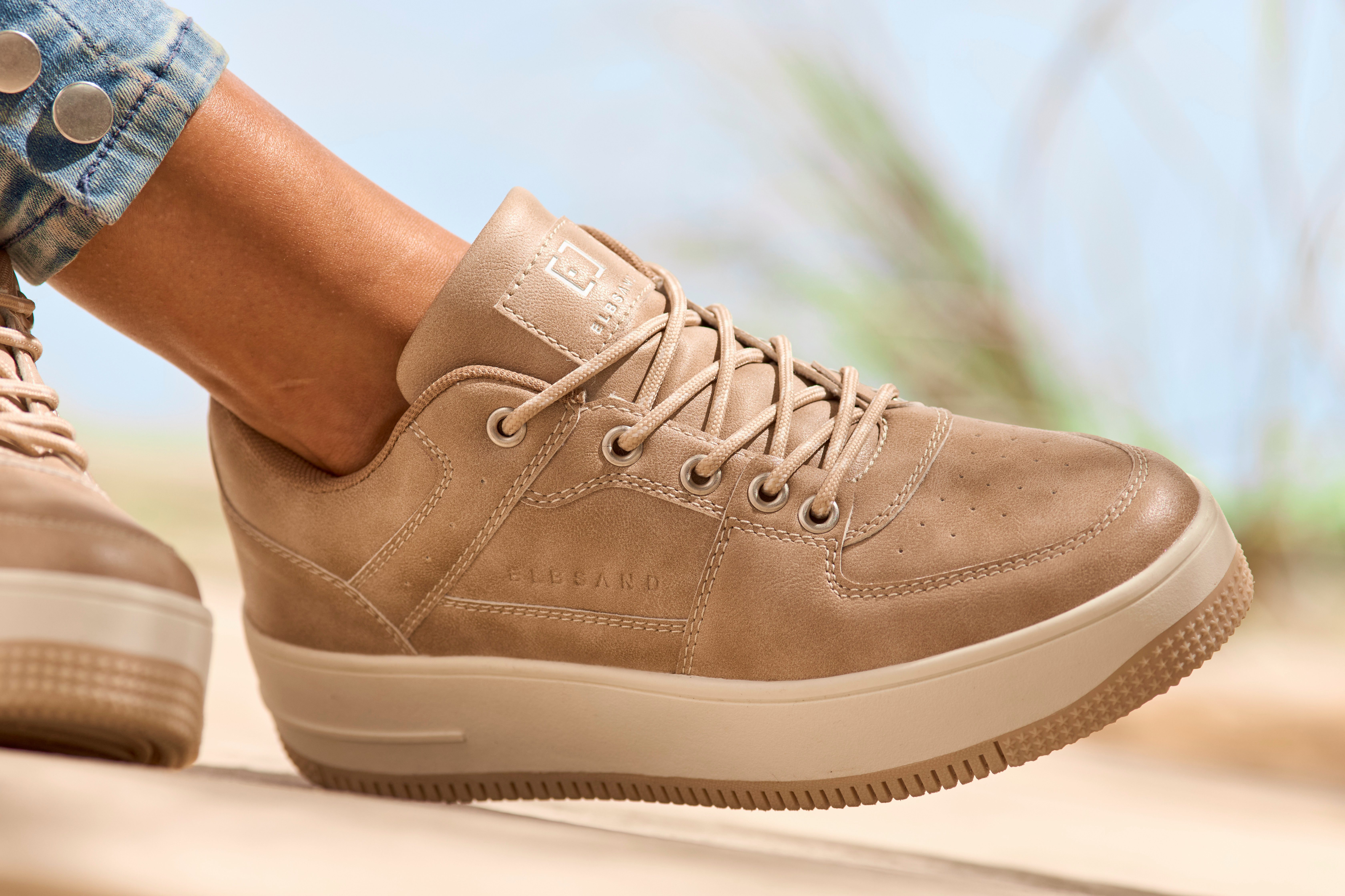 Elbsand Sneakers Veterschoen Vrijetijdsschoen, halfhoge schoen, veterschoen