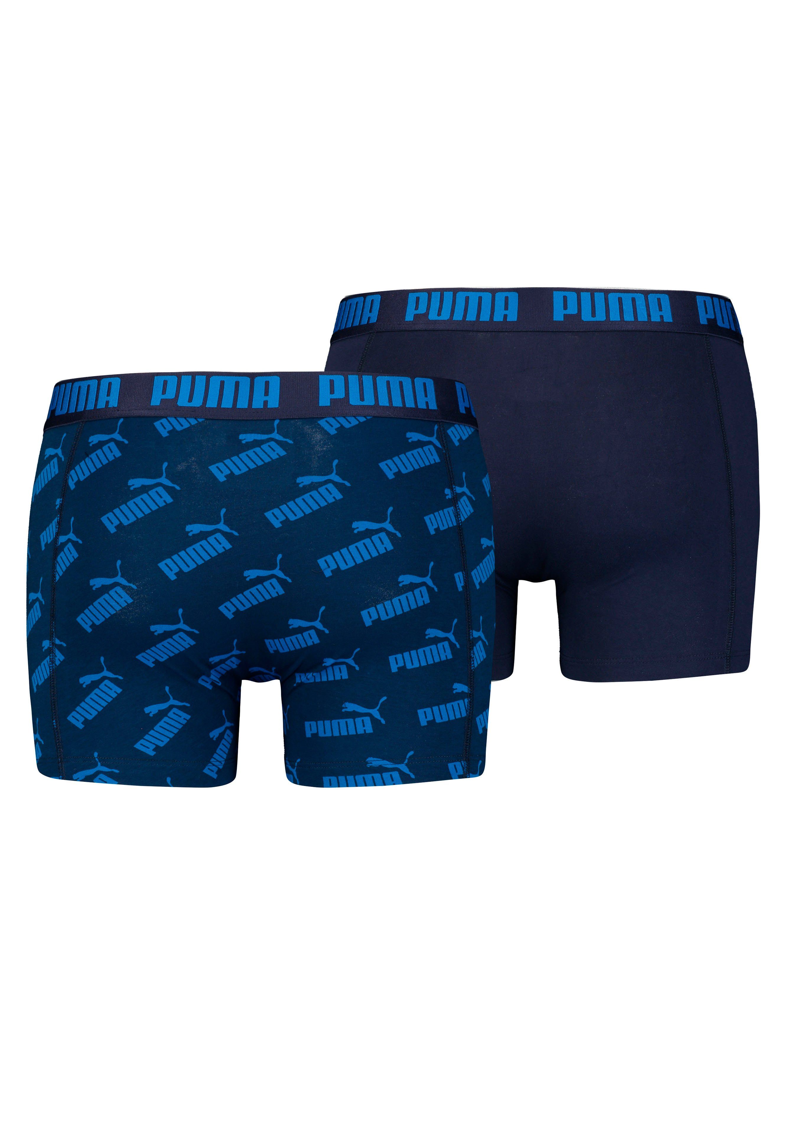 PUMA Boxershort met brede logoband (2 stuks, Set van 2)