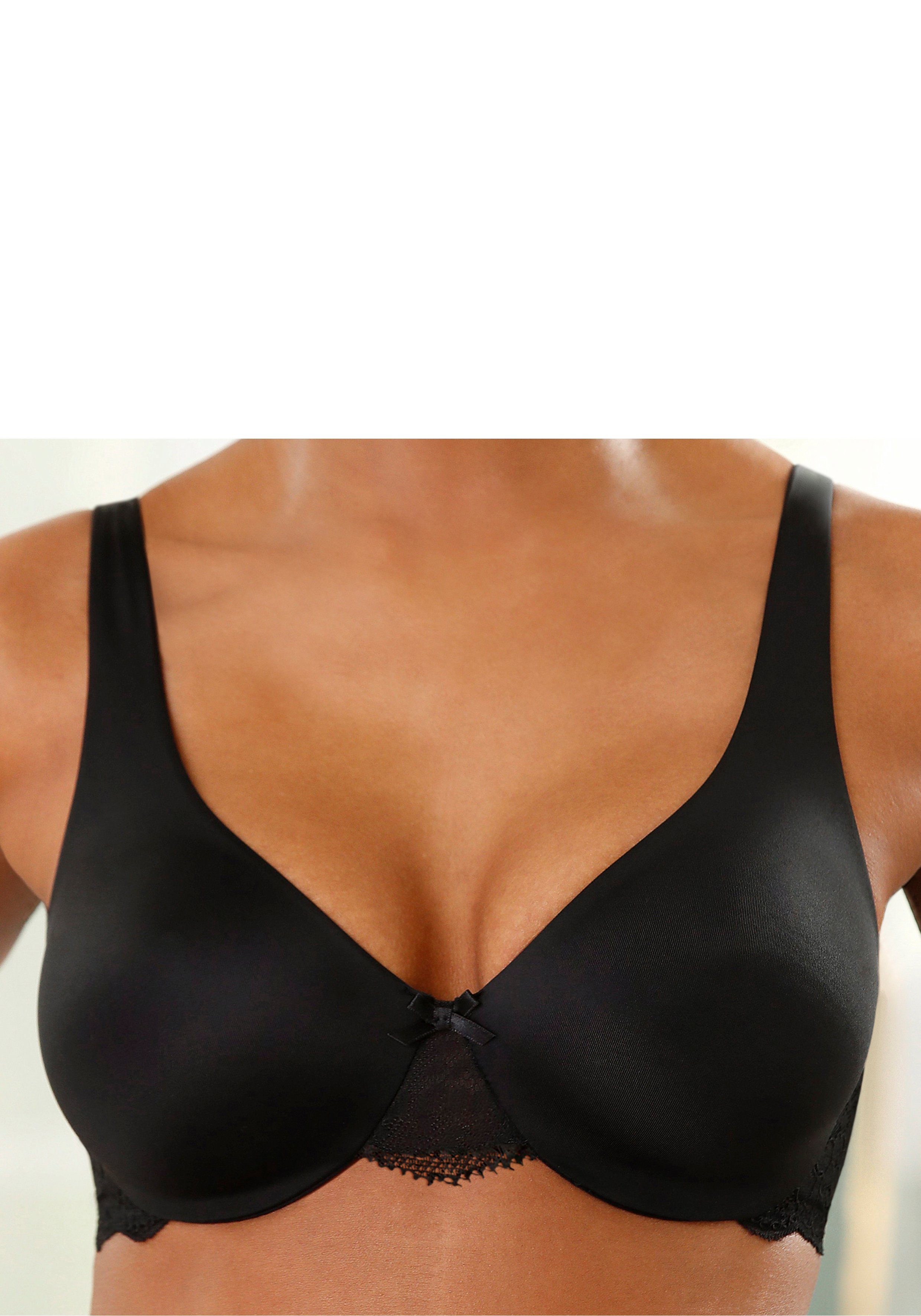 Nuance T-shirt-bh met beugel en dubbellaagse cups (Set van 2)