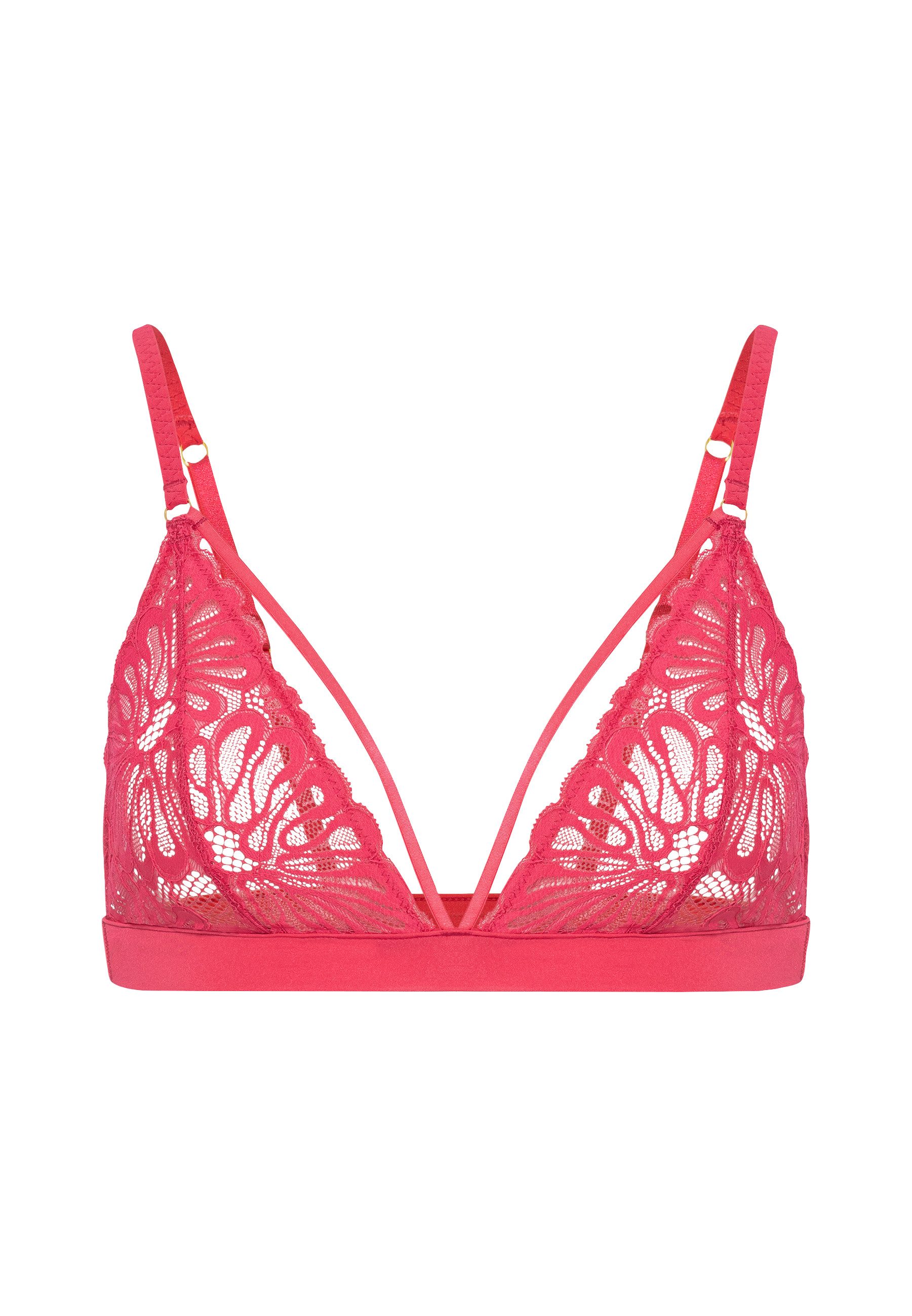 LSCN by LASCANA Bralette van bladeren kant (1-delig)