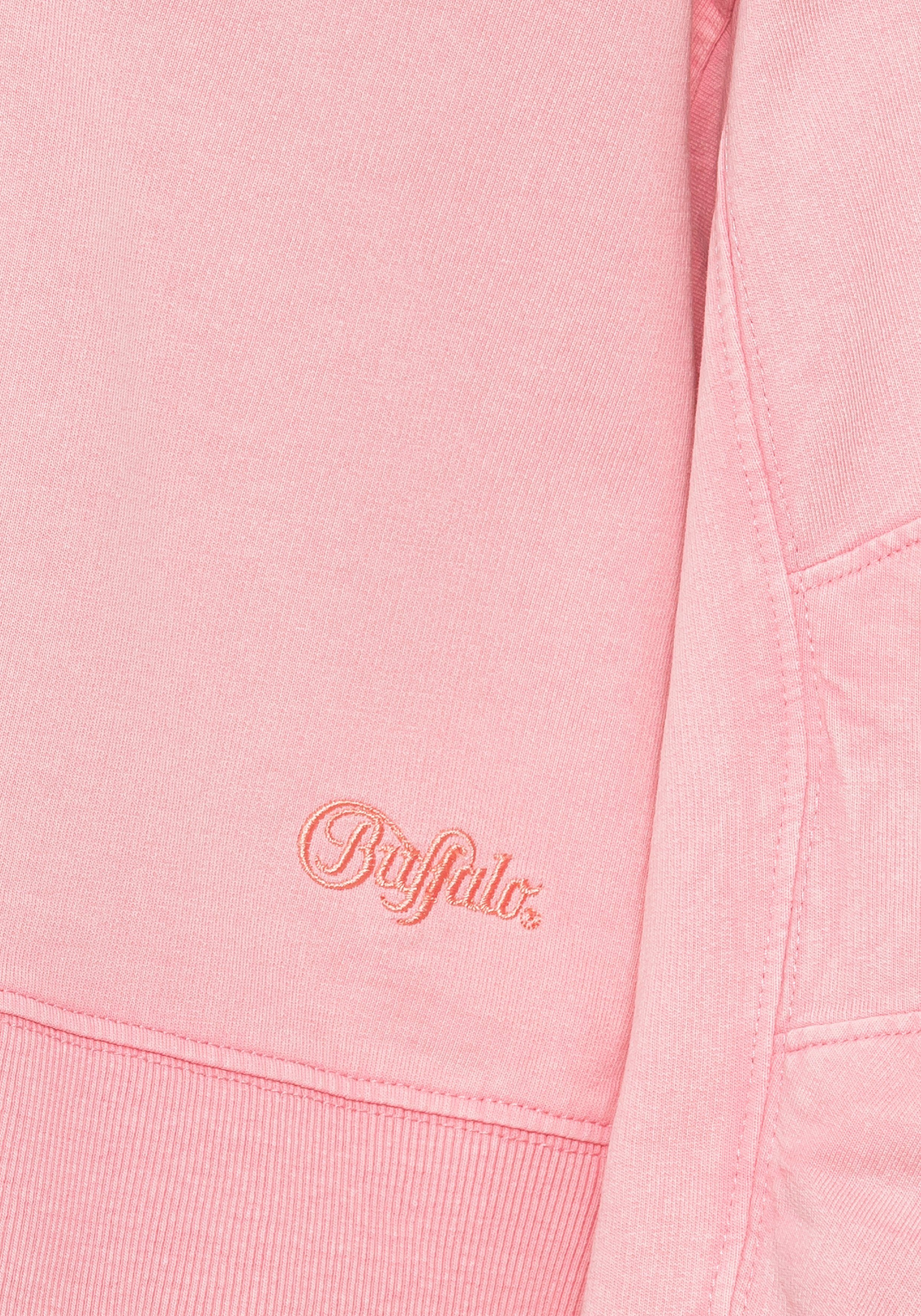 Buffalo Hoodie Capuchontrui in used-look, loungewear (1-delig)
