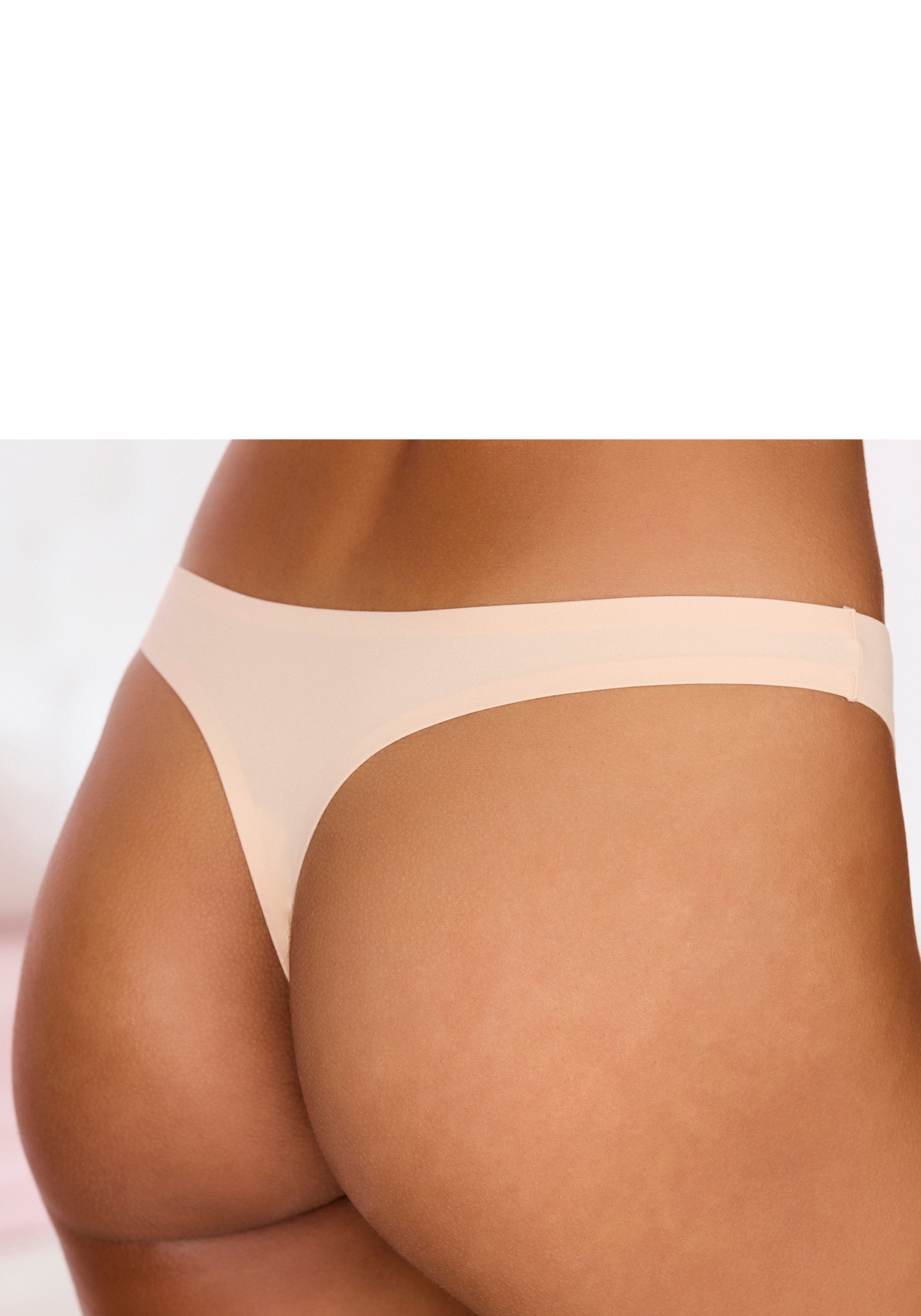 Nuance String met extra platte, gelijmde randen