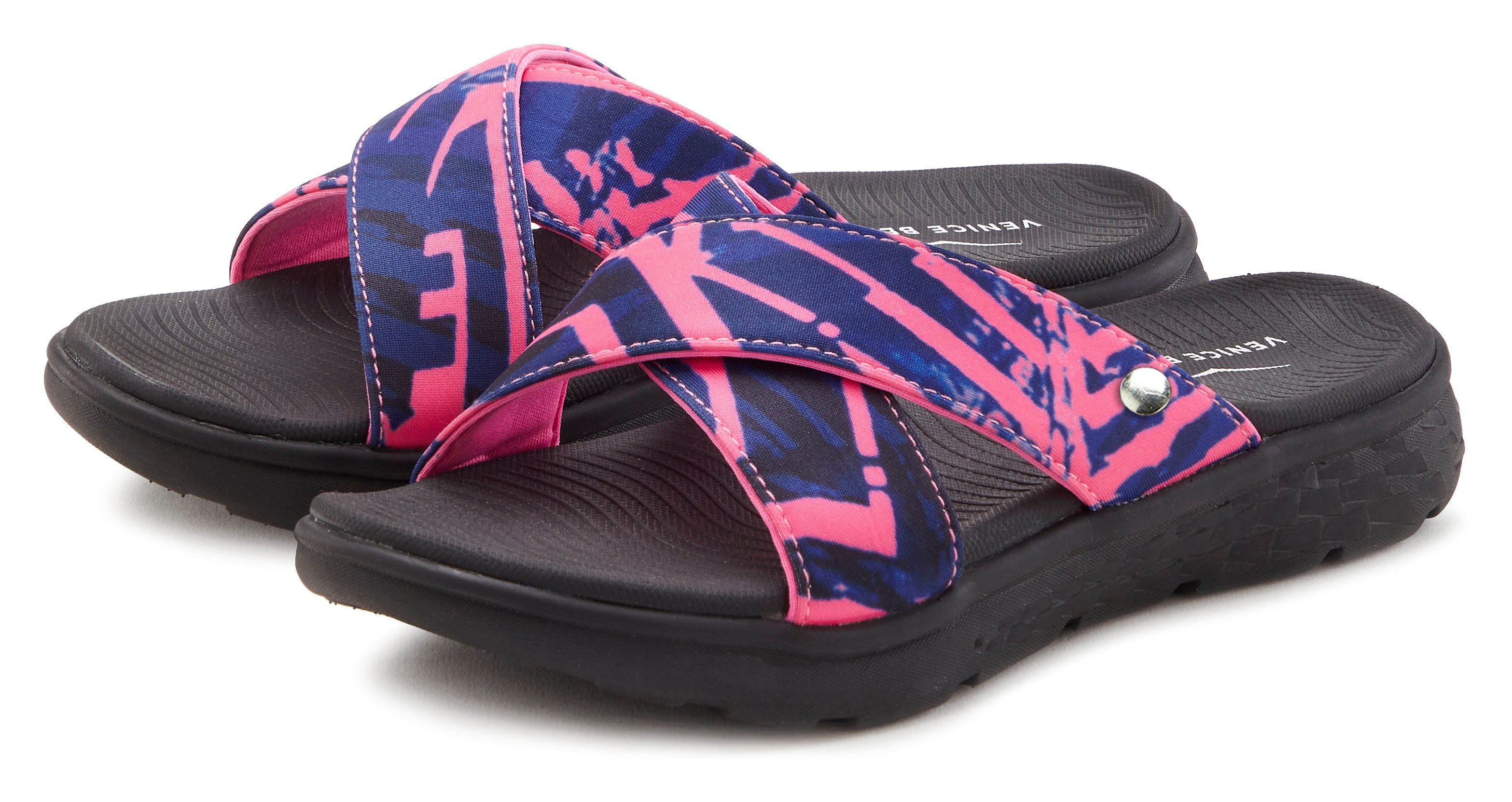Venice Beach Badslippers Pantolette, mule, sandaal, open schoen, badschoen VEGAN