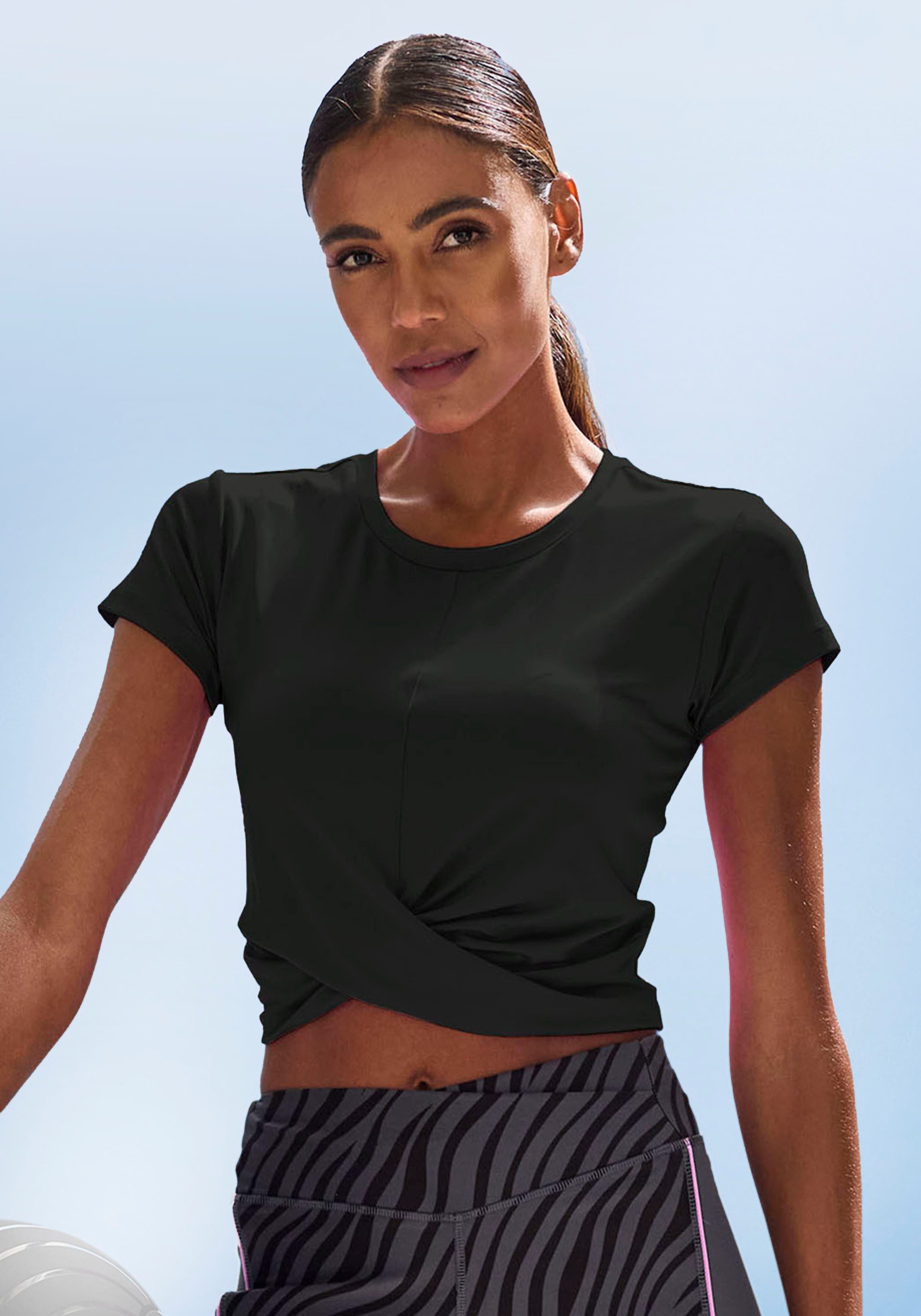 active by Lascana T-shirt -Sportshirt Sportshirt in wikkellook