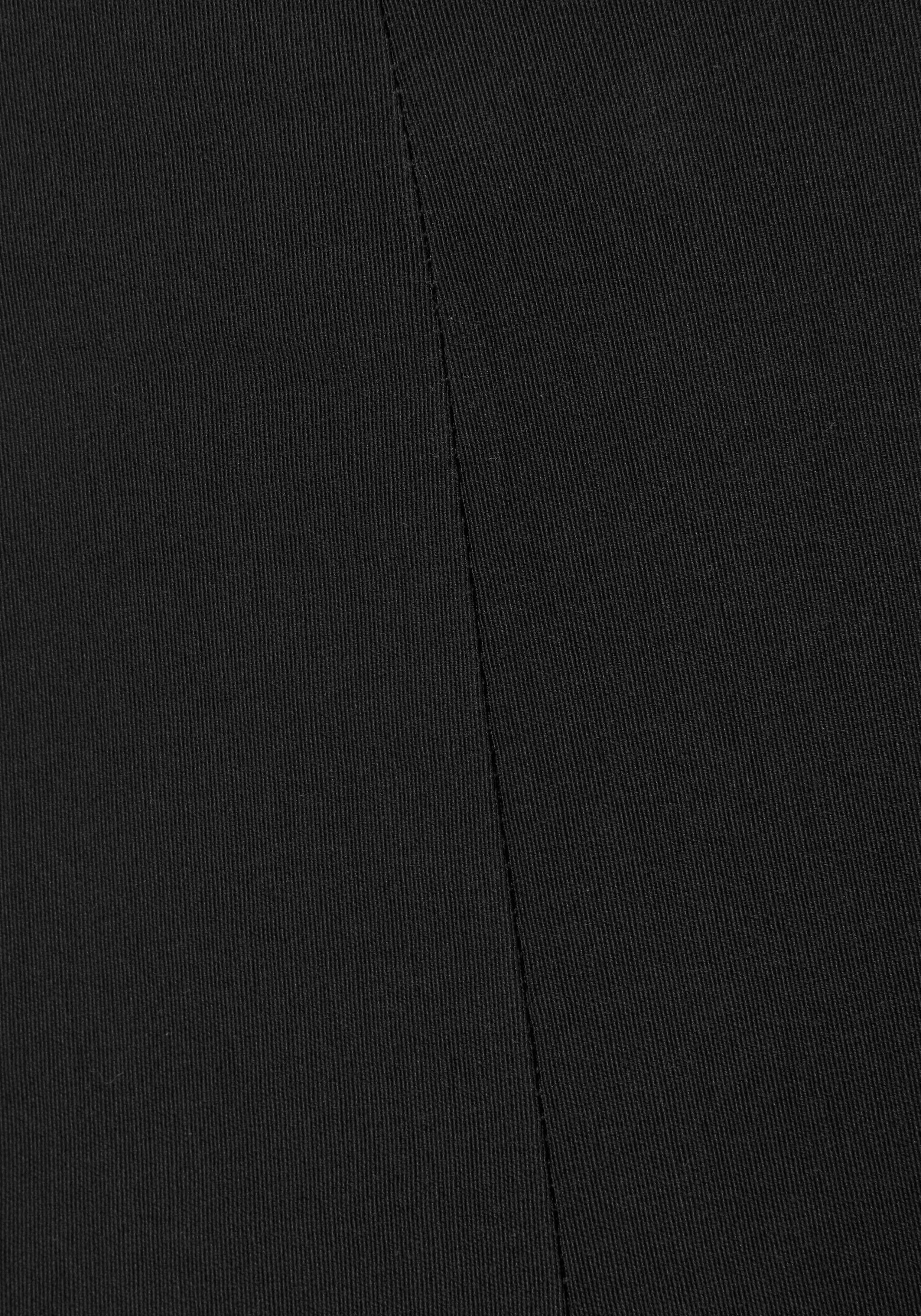 Lascana Stretchbroek met figuurvriendelijke tailleband, elegante stofbroek in smalle pasvorm