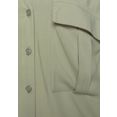 lascana blouse met korte mouwen met knoopdetail groen