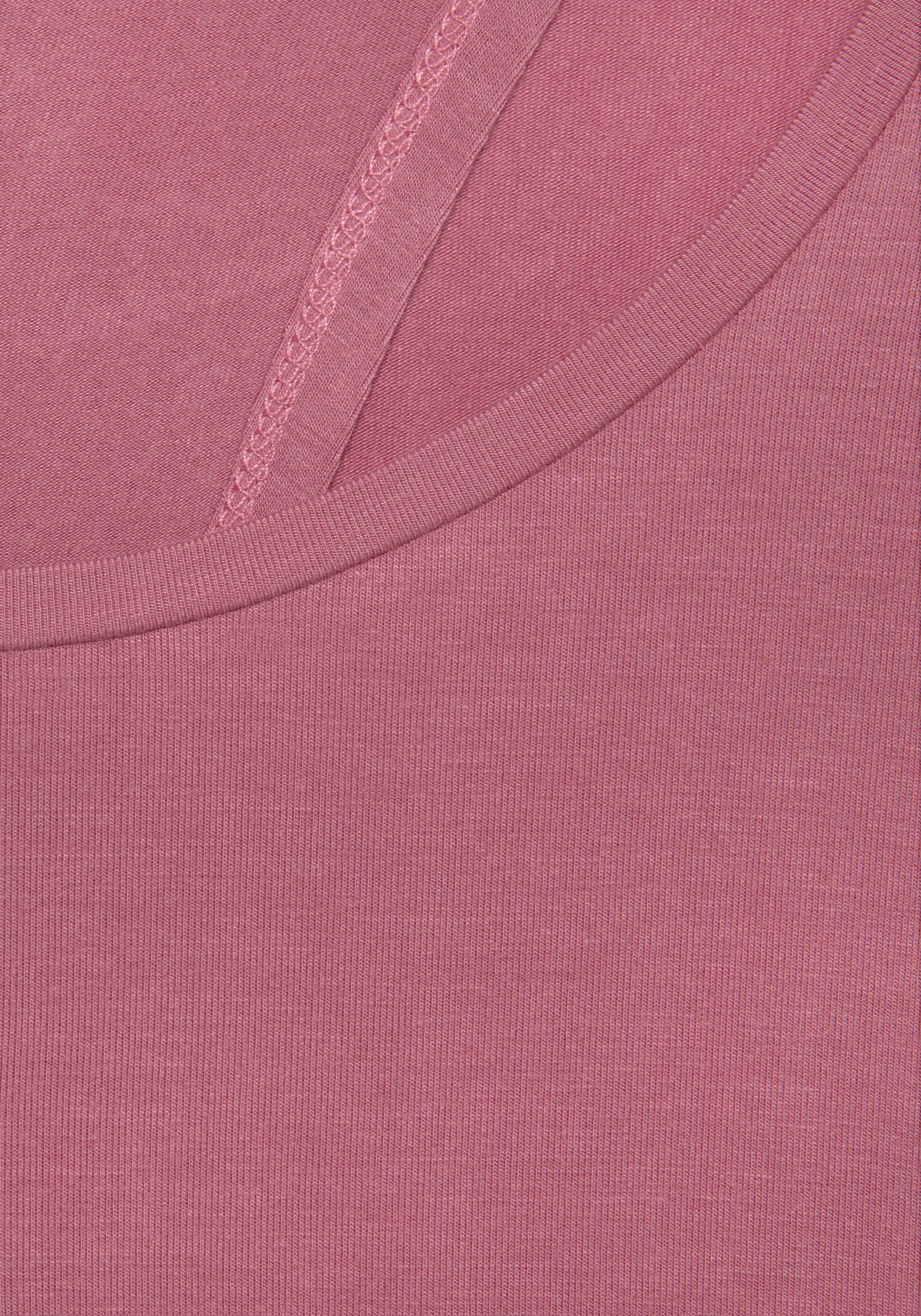Lascana Shirt met 3/4 mouwen Met modieuze split aan de achterkant