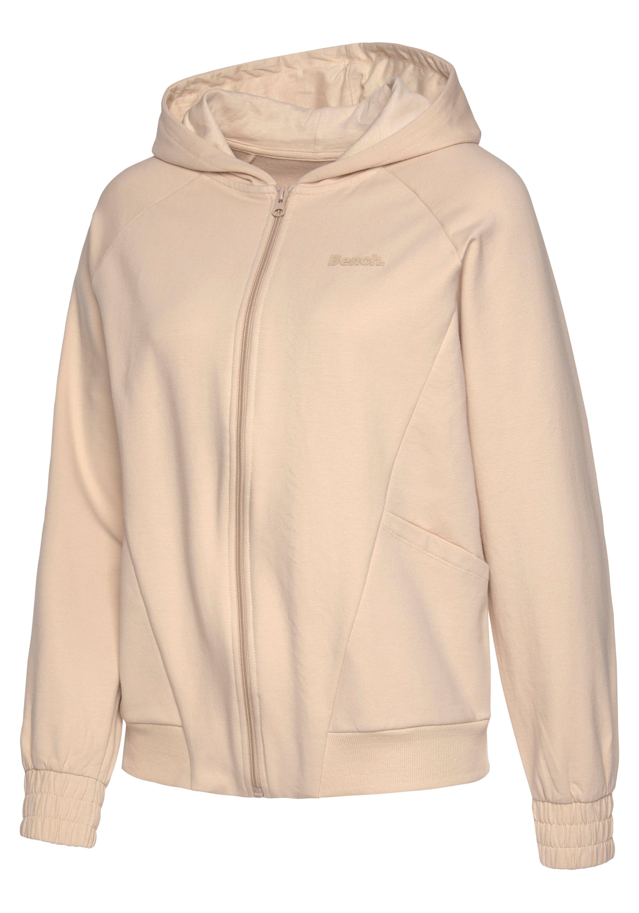 Bench. Loungewear Capuchonsweatvest met sportieve deelnaad, loungepak