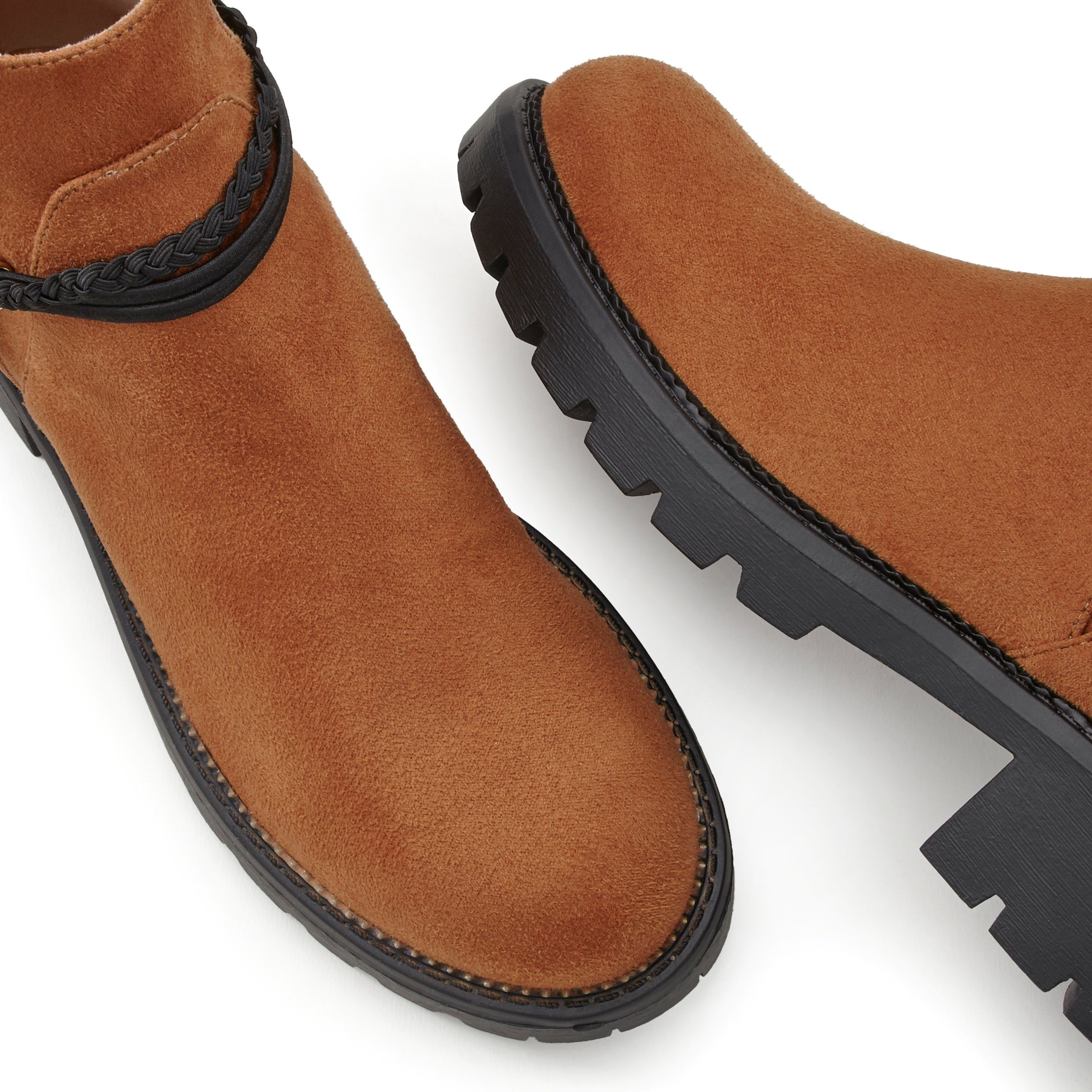 Lascana Chelsea-boots met afneembaar band en chunky zool, enkellaarsjes