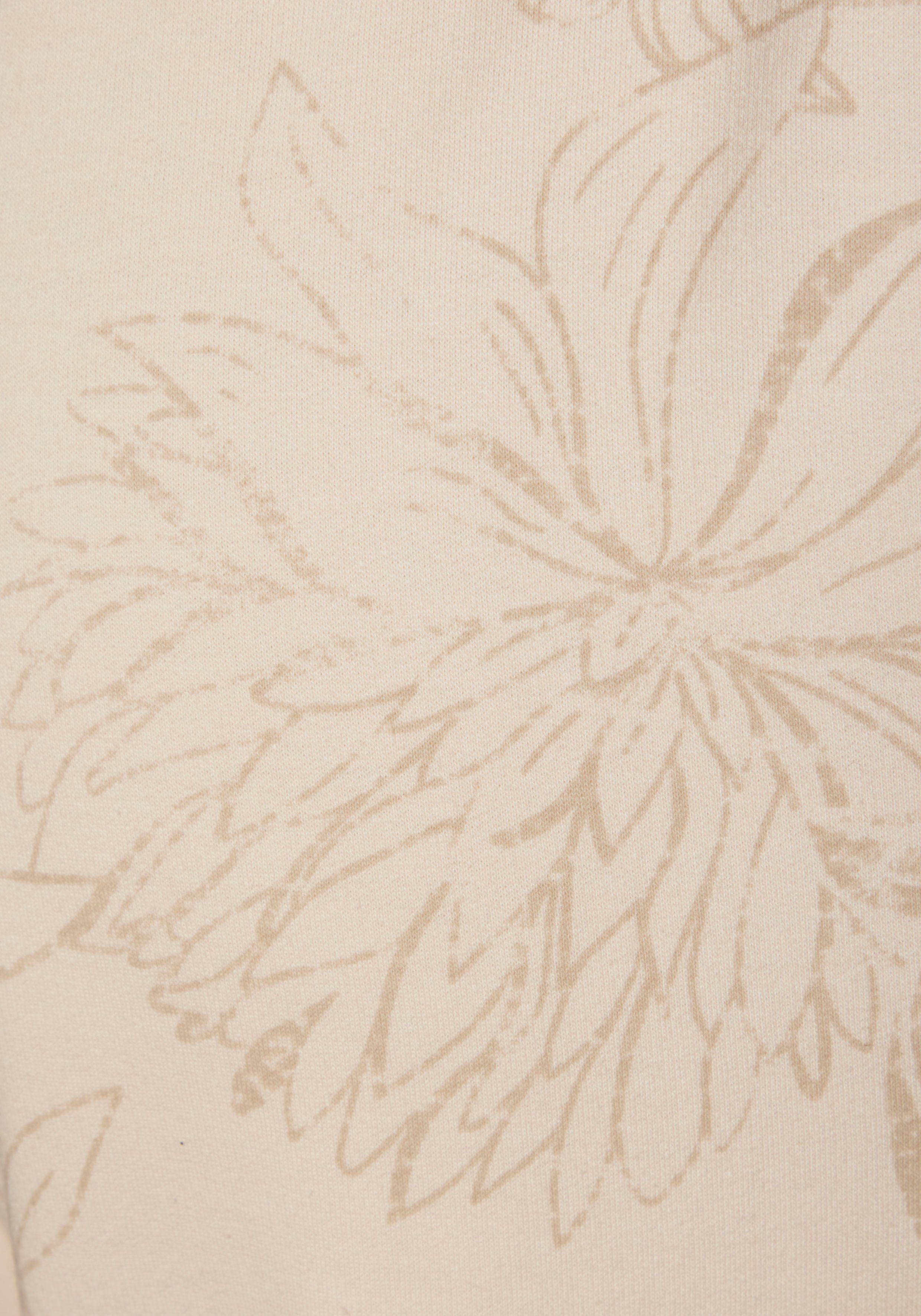 Lascana Loungebroek met bloemen alloverprint, loungepak