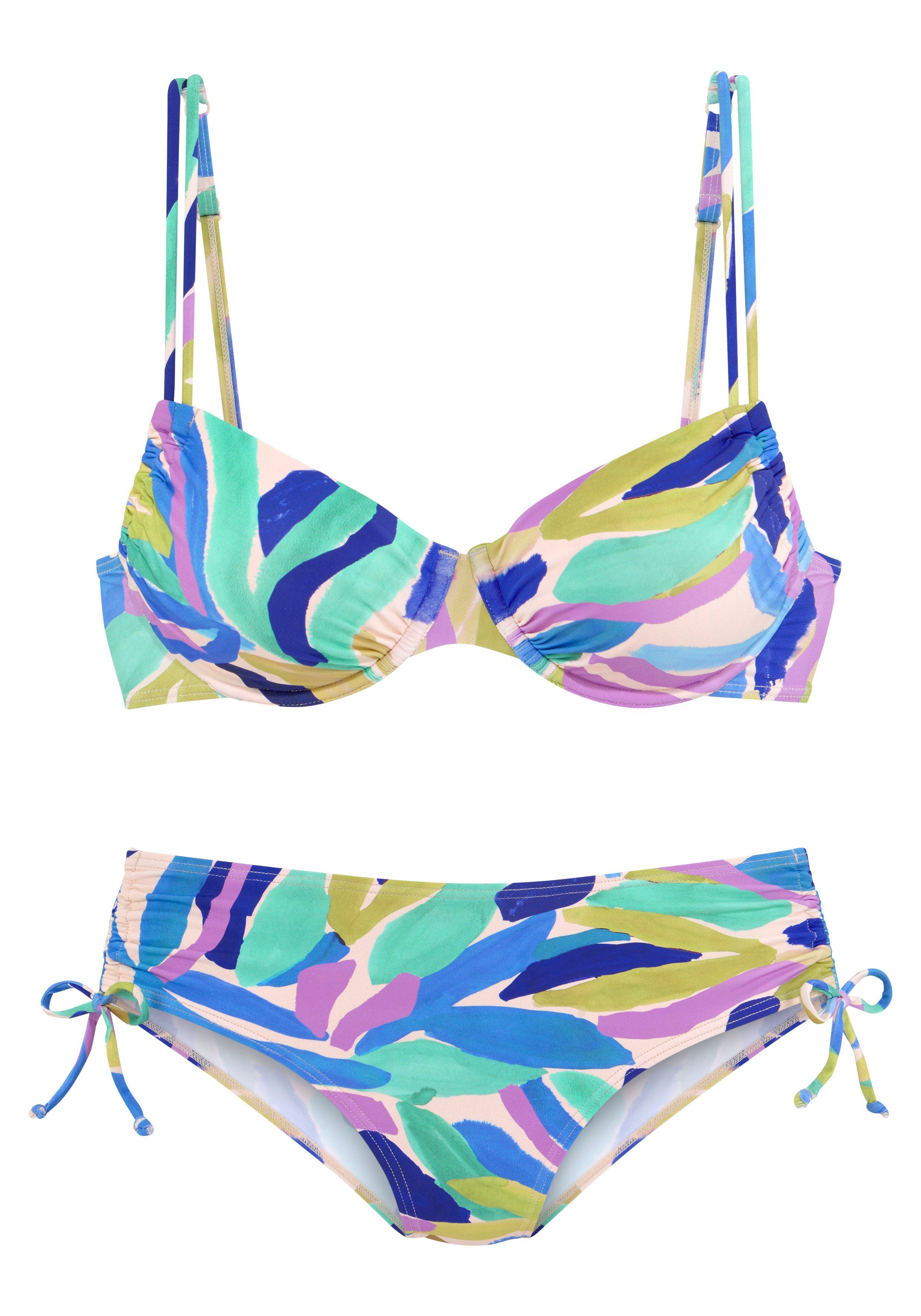 s.Oliver RED LABEL Beachwear Beugelbikini met hoger geknipte broek