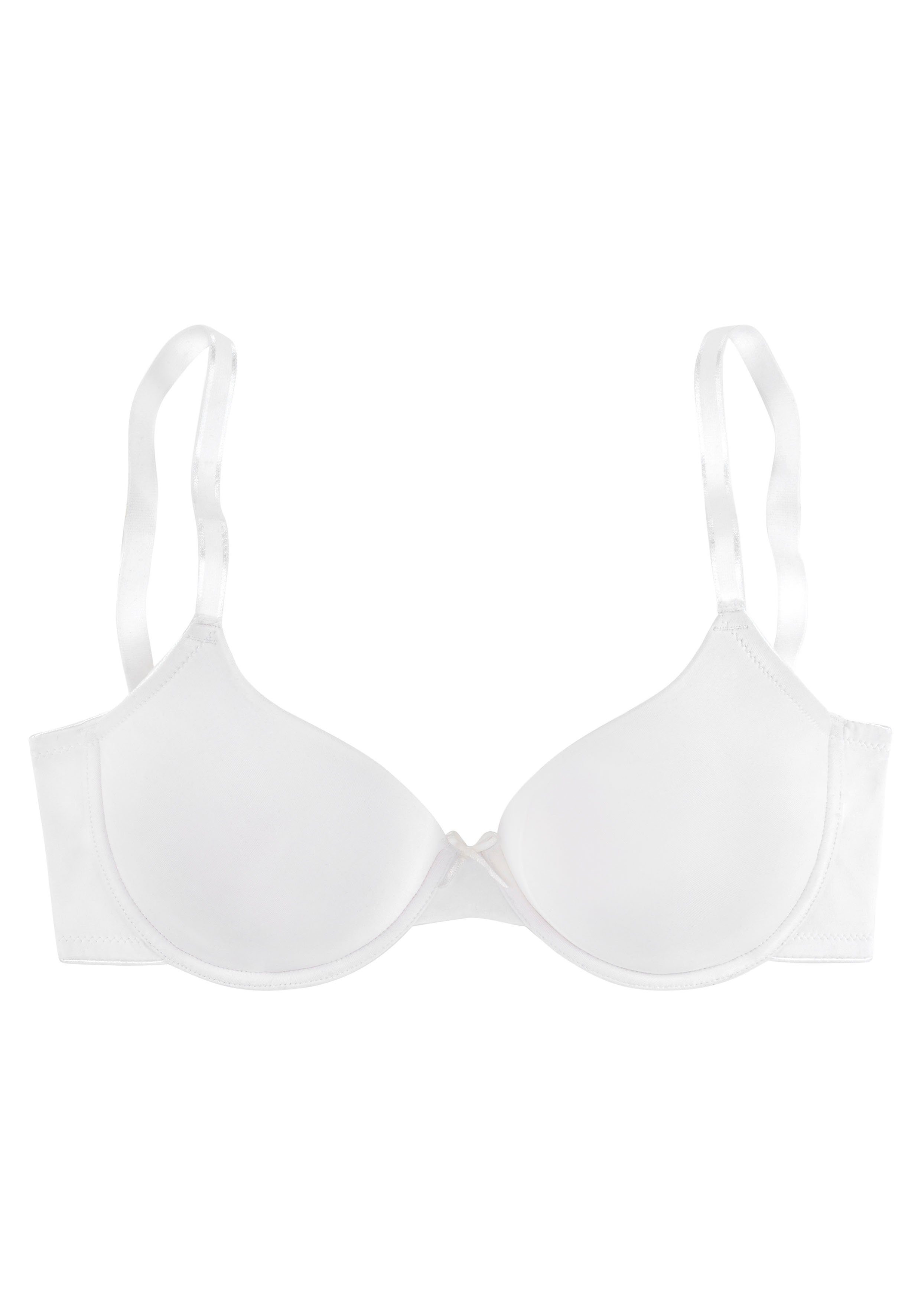 Lascana Bh met steuncups Ela - perfect basic met beugel van zijdeachtige microvezel