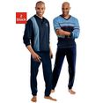 le jogger pyjama lang model (set van 2) blauw