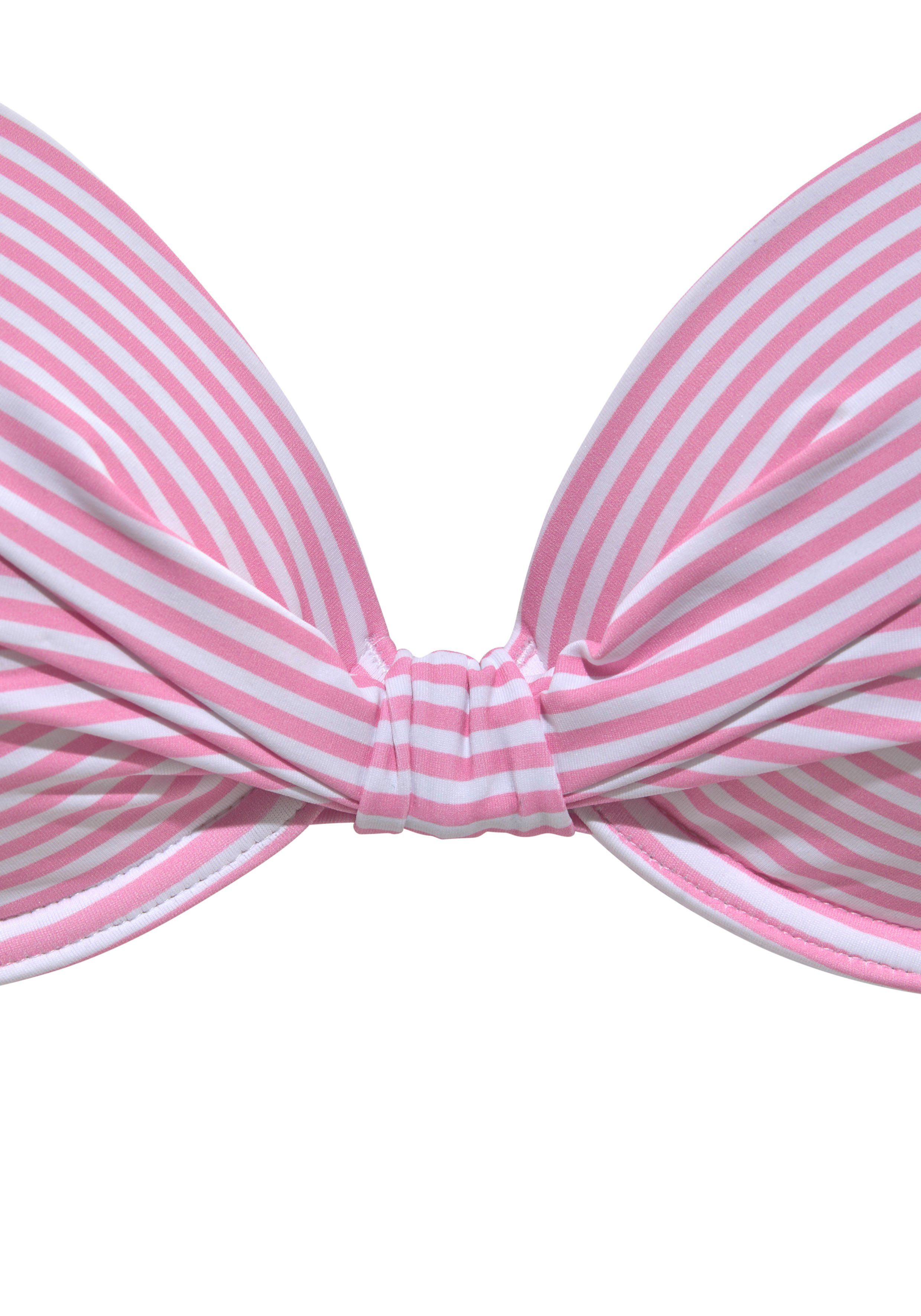s.Oliver RED LABEL Beachwear Beugelbikini in knoop-look