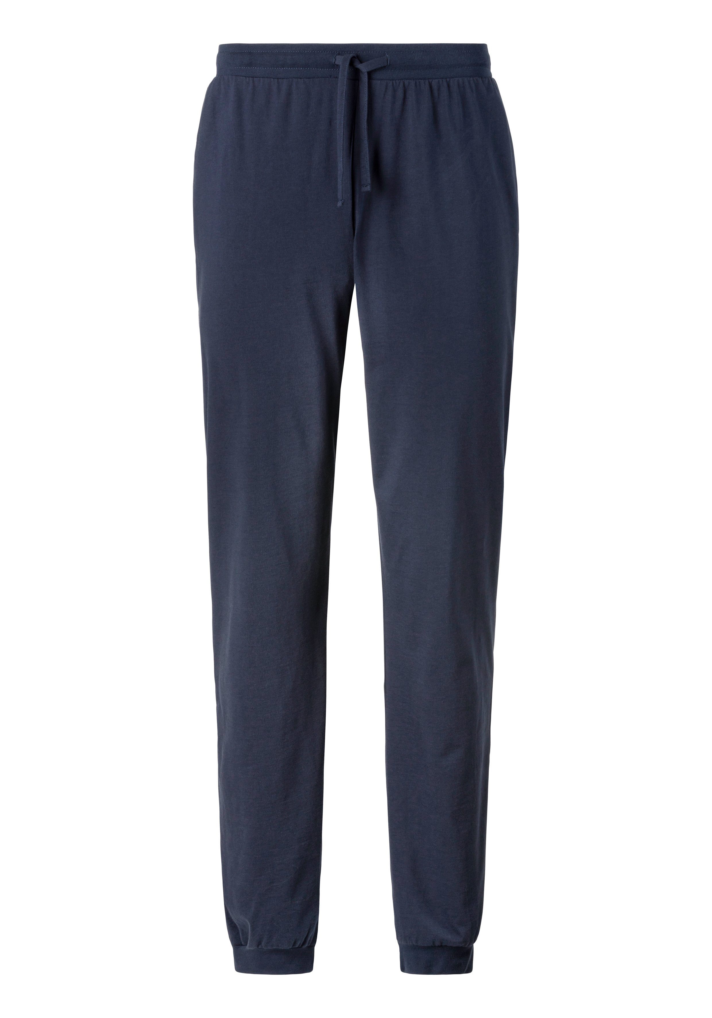 H.I.S Pyjama Pyjama met garenverfde strepen (2-delig, 1 stuk)