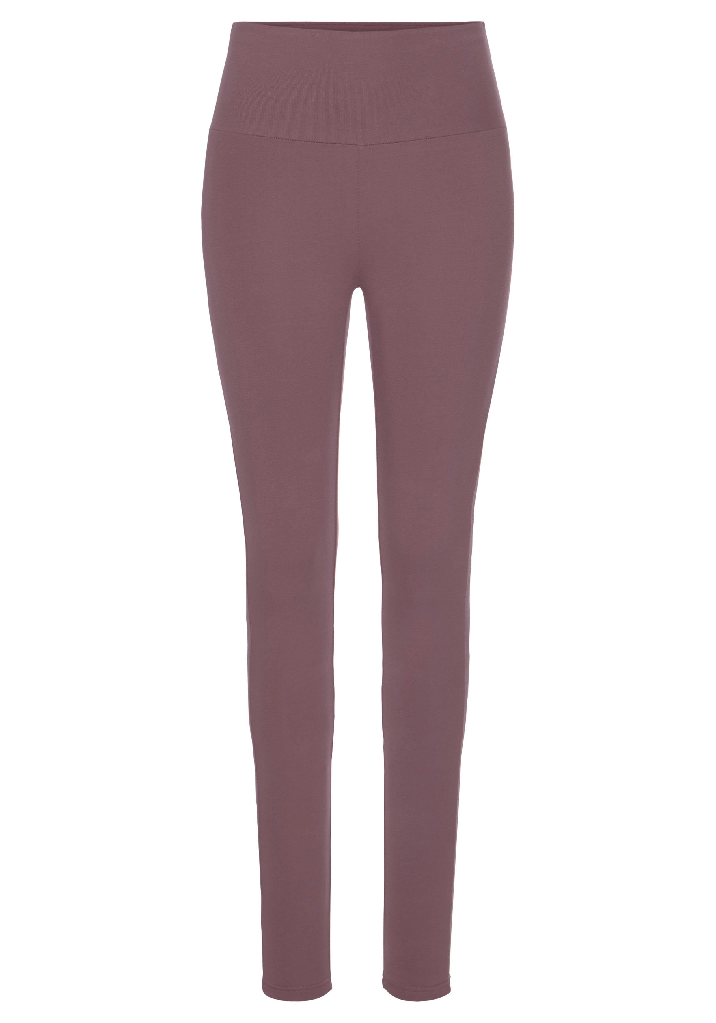 Lascana Legging met brede boord, loungewear