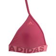 adidas performance triangelbikini met merkopschriften roze