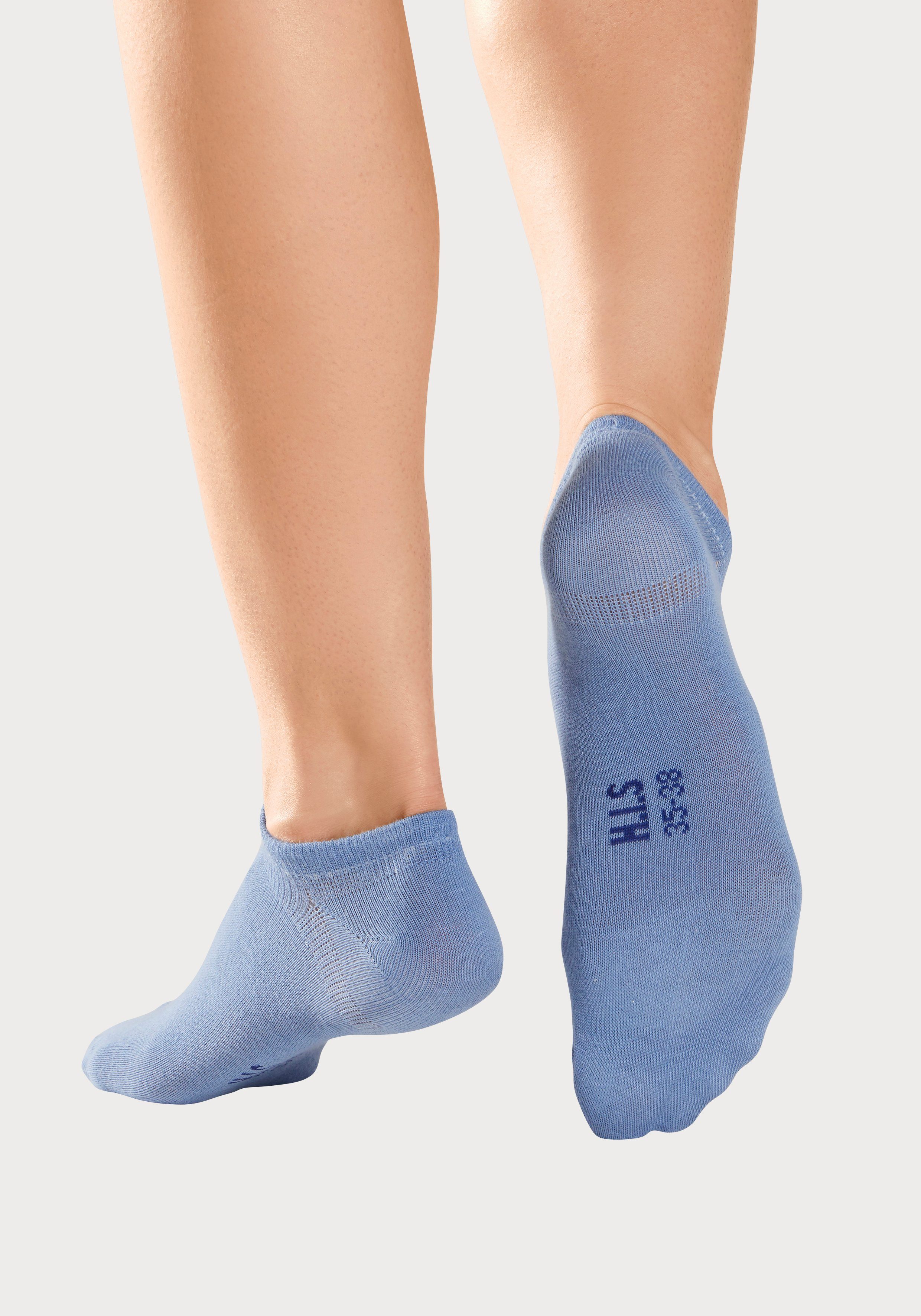 H.I.S Sneakersokken met bijzonder korte schacht (set, 6 paar)