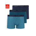 ted baker boxershort logo-weefband (3 stuks) blauw