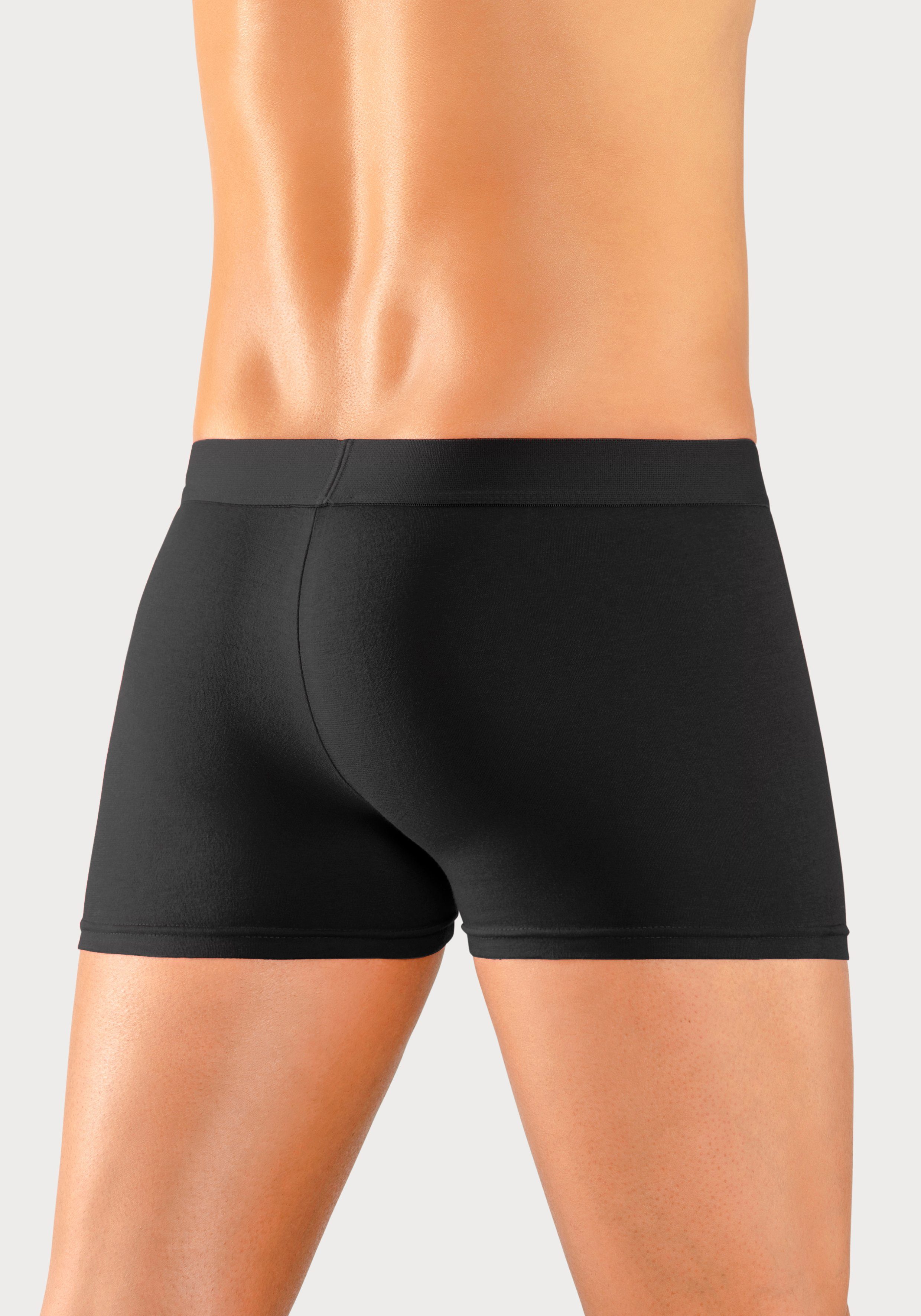 H.I.S Boxershort voor heren Logoweefband met 3D-effect (set, 5 stuks)