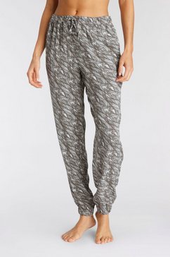 calvin klein pyjamabroek met motiefprint grijs