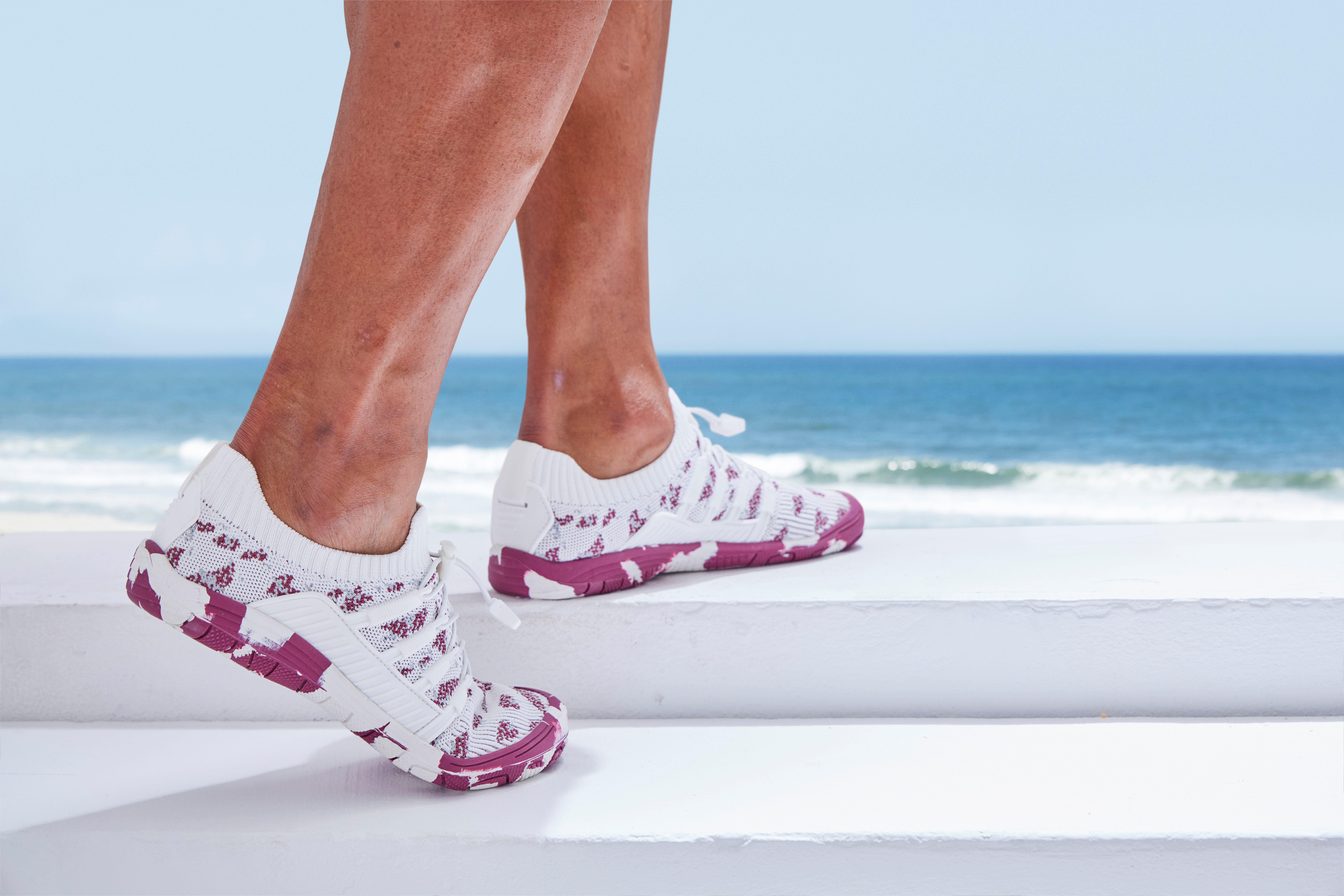 Venice Beach Waterschoenen Bad schoen, slipper, waterschoen met elastische banden voor snel instappen, unisex vegan