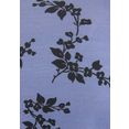 vivance jerseyjurk met bloemenprint blauw