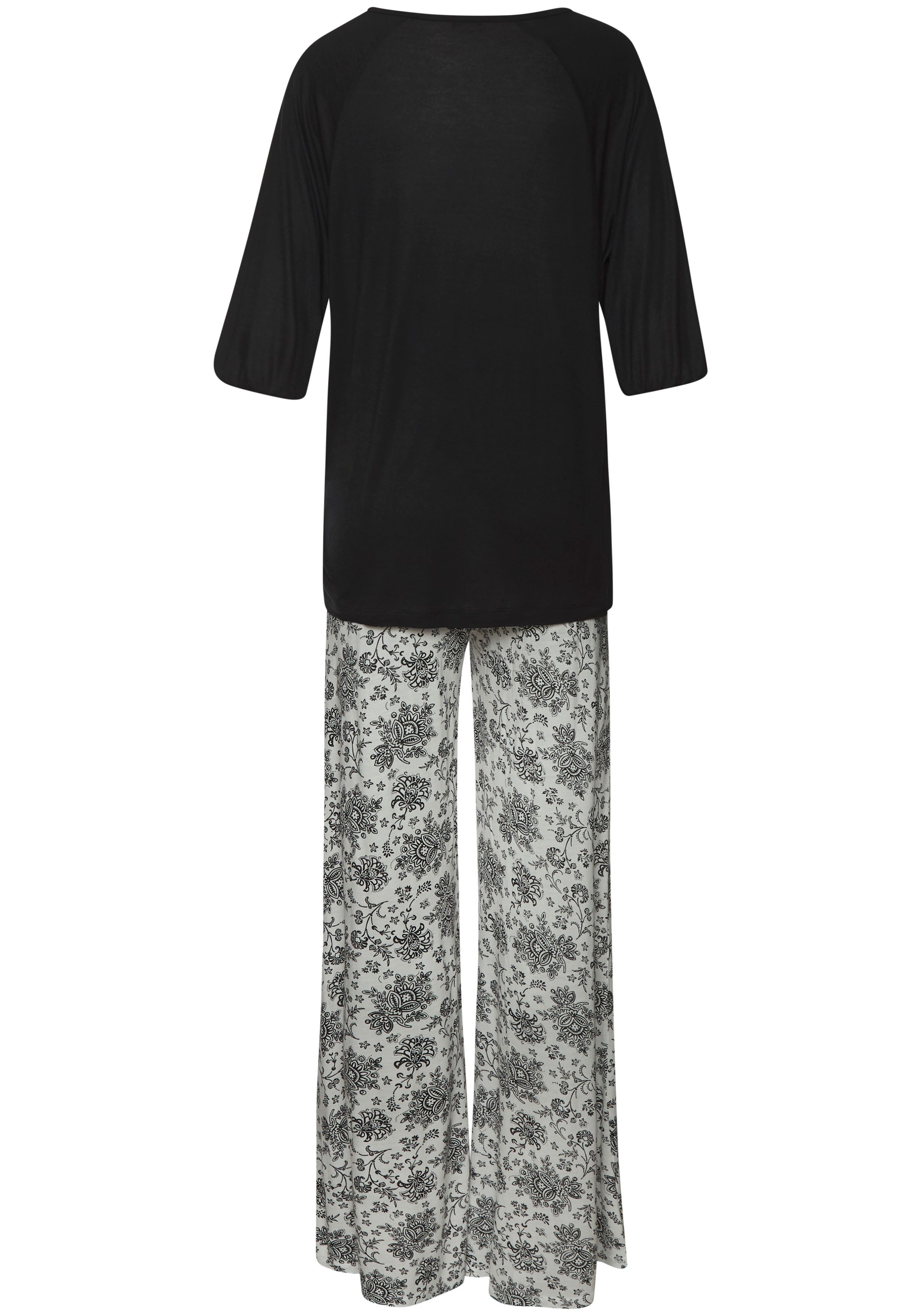 Vivance Dreams Pyjama met paisley patroon (2-delig)