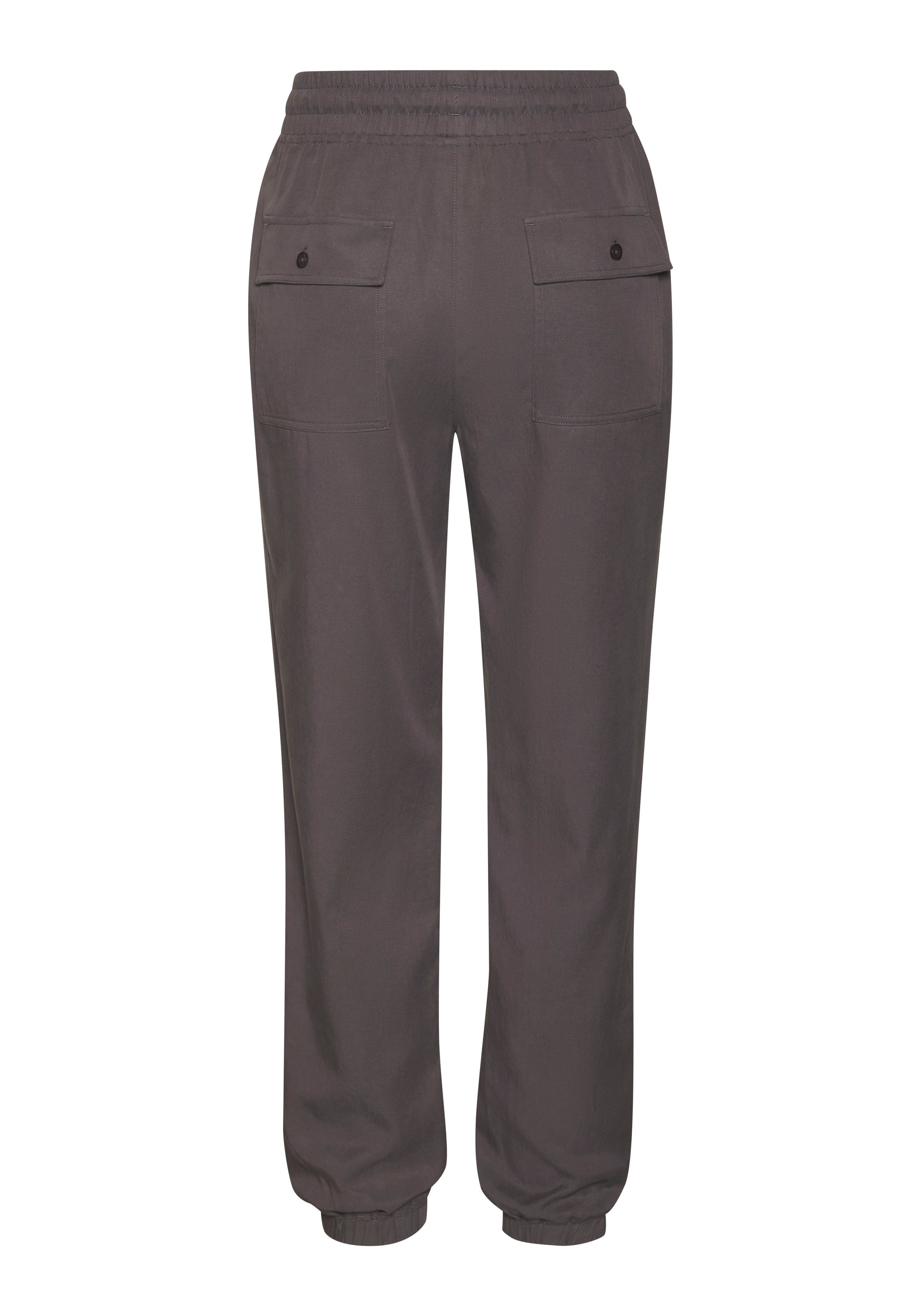 Lascana Comfortbroek van geweven stof, elastische stofbroek met zakken
